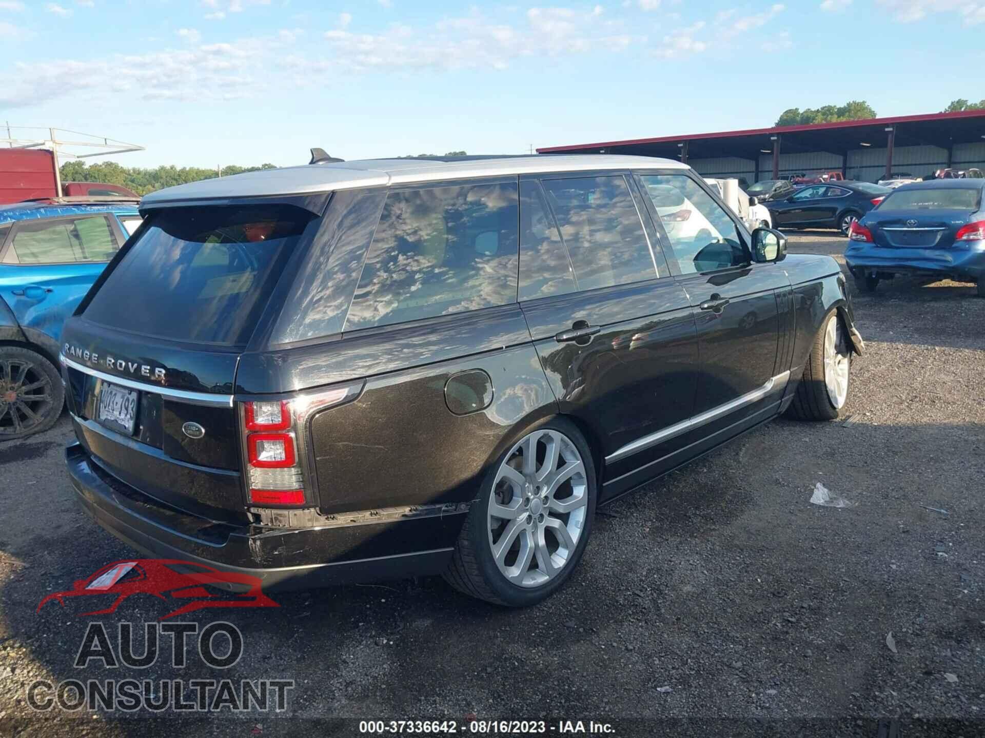 LAND ROVER RANGE ROVER 2016 - SALGS2EF4GA255782
