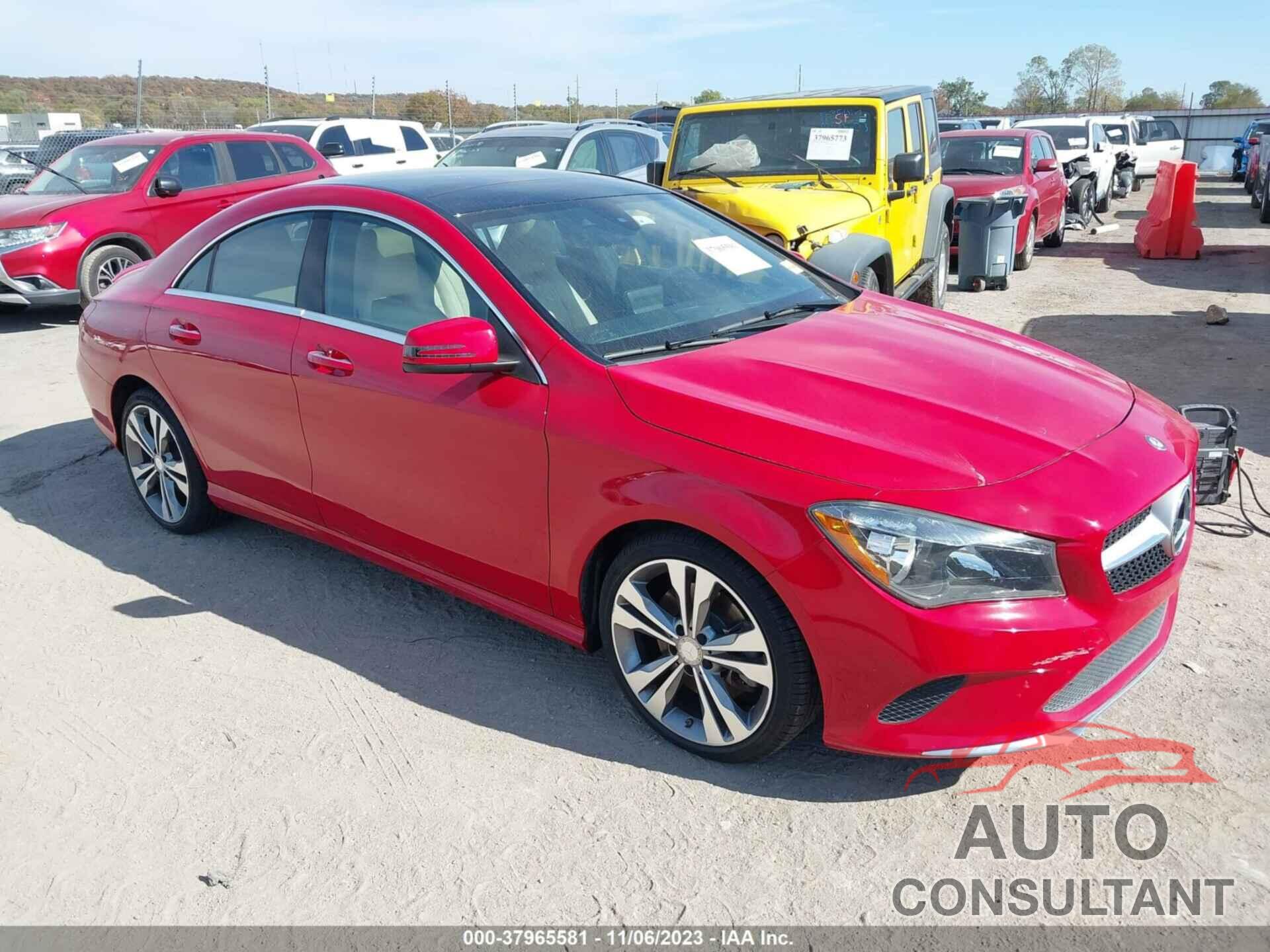 MERCEDES-BENZ CLA 250 2018 - WDDSJ4EB4JN509784