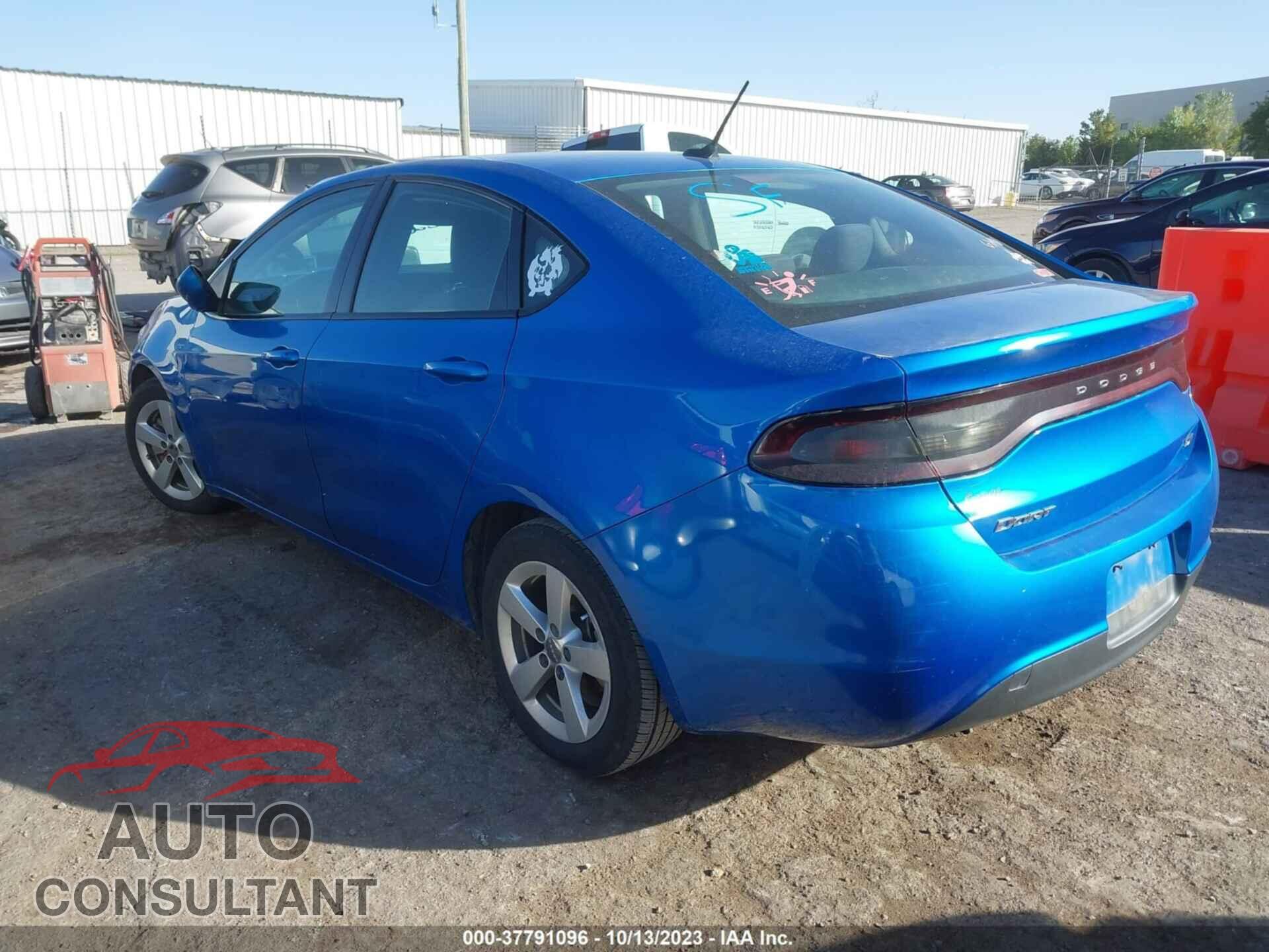 DODGE DART 2015 - 1C3CDFBBXFD351491