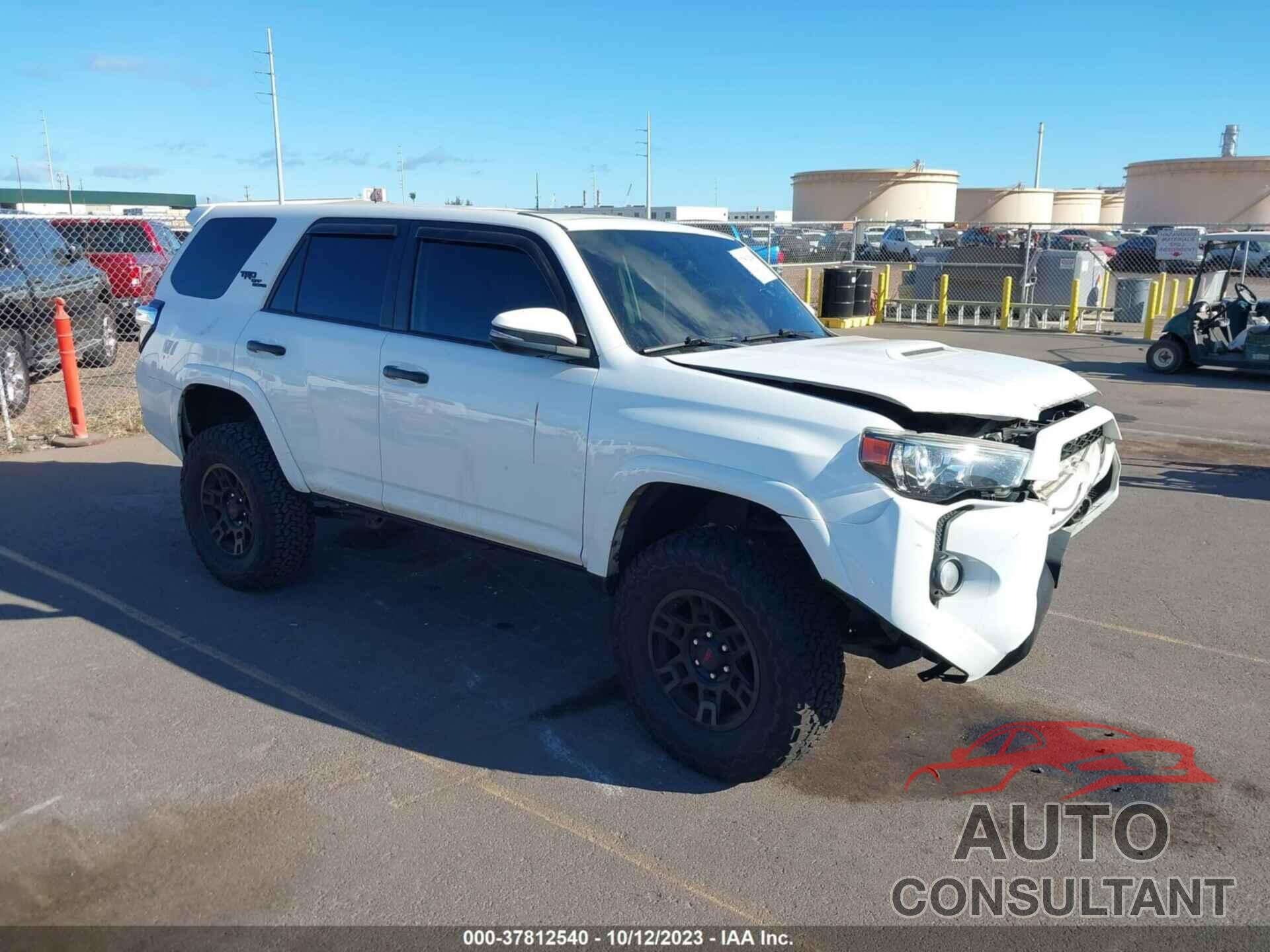 TOYOTA 4RUNNER 2019 - JTEBU5JR8K5660313