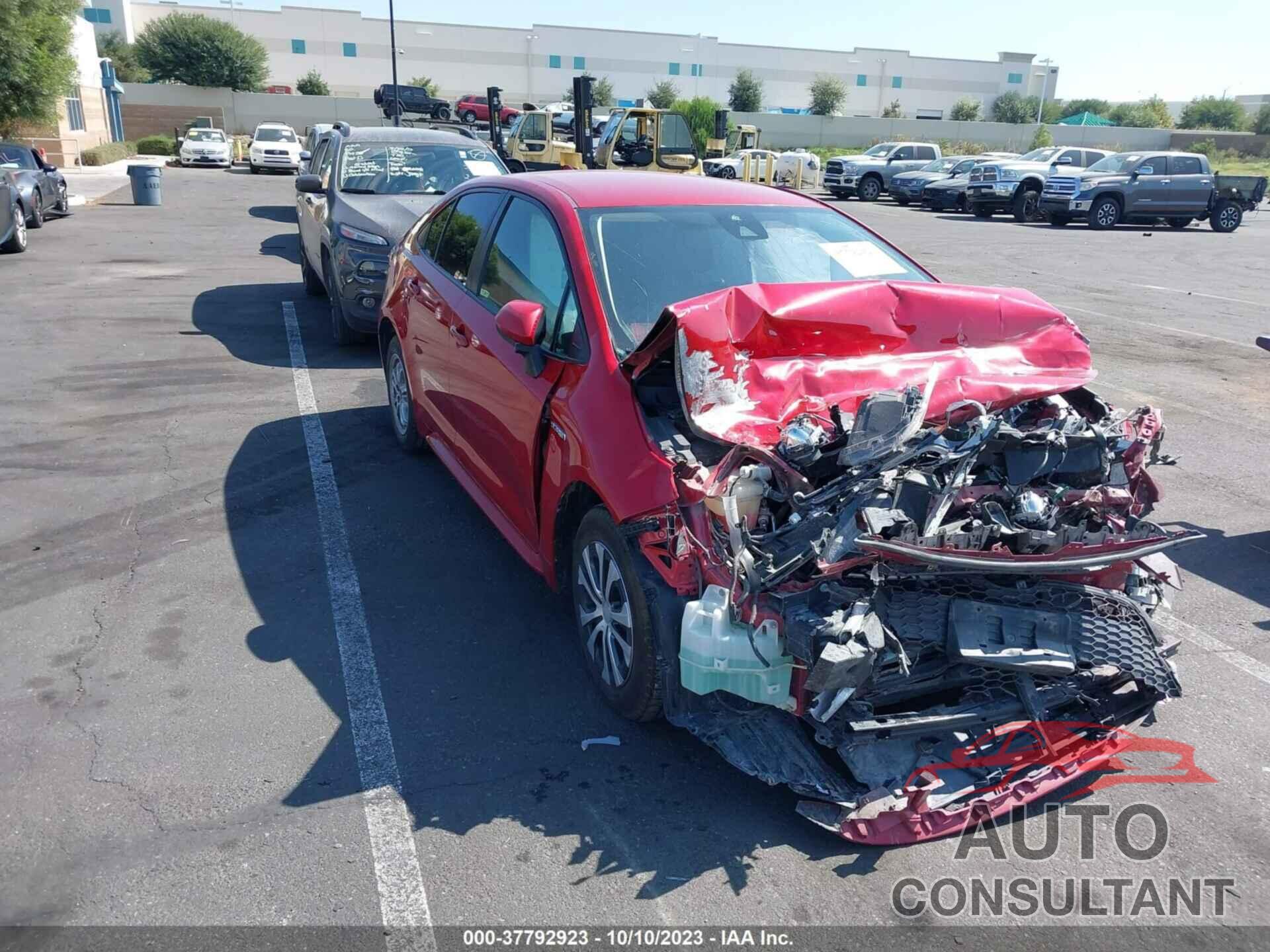TOYOTA COROLLA 2020 - JTDEBRBE4LJ024376