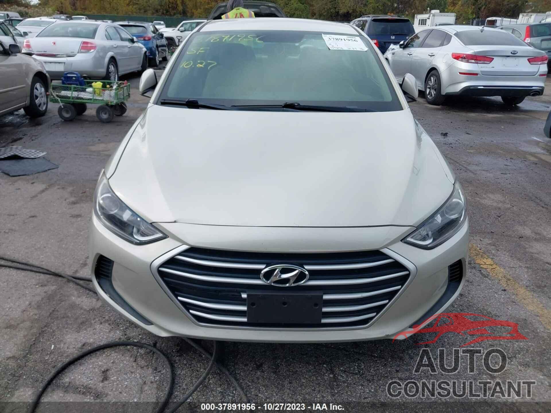 HYUNDAI ELANTRA 2017 - 5NPD74LFXHH084010