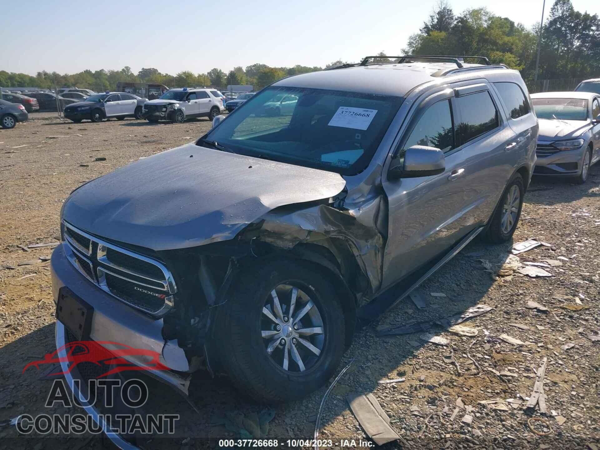 DODGE DURANGO 2017 - 1C4RDJAG2HC956619