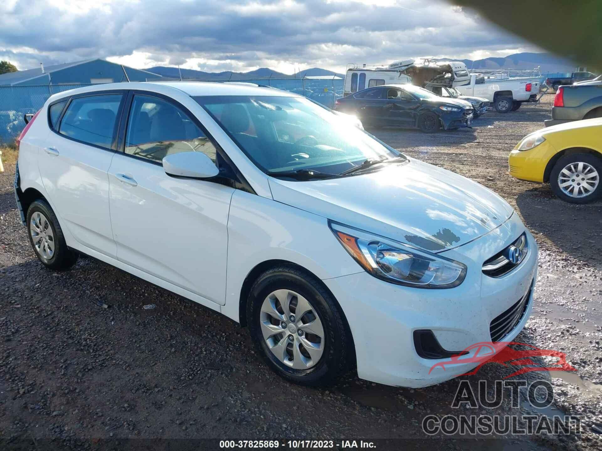 HYUNDAI ACCENT 2016 - KMHCT5AE4GU285733