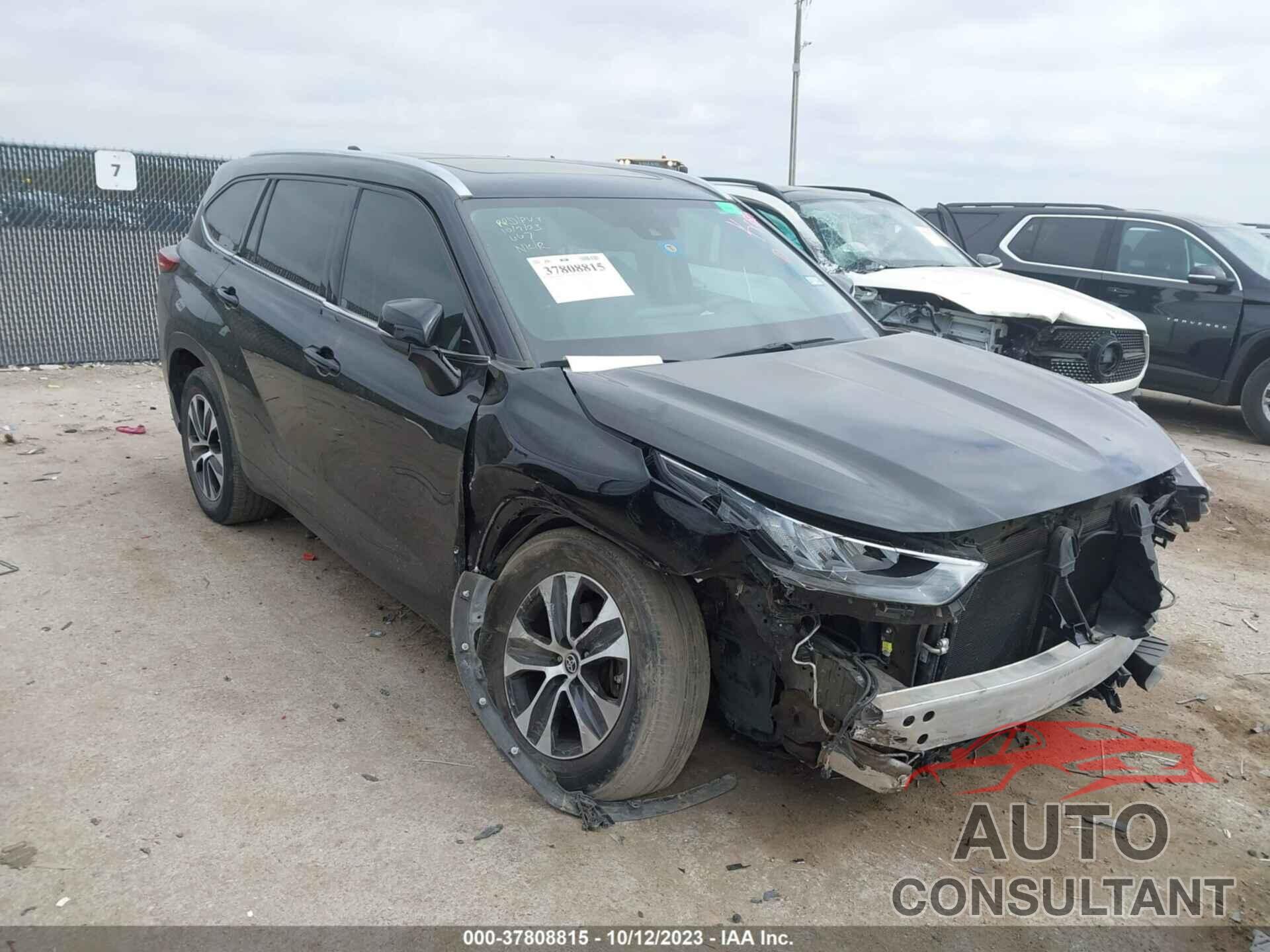 TOYOTA HIGHLANDER 2020 - 5TDGZRAH0LS508273