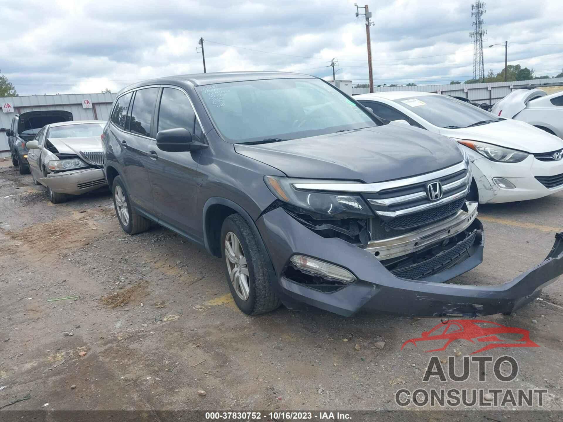 HONDA PILOT 2018 - 5FNYF5H1XJB024952