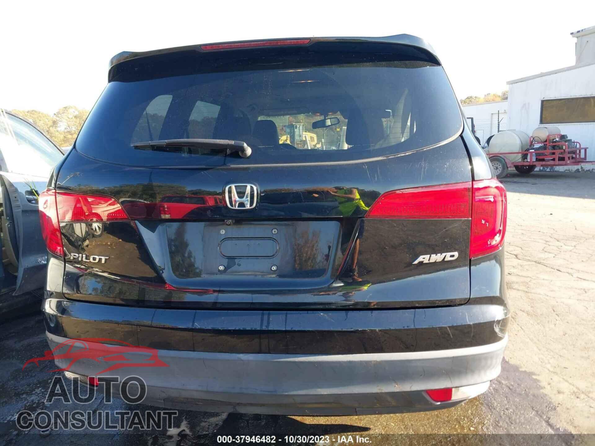 HONDA PILOT 2018 - 5FNYF6H58JB057960