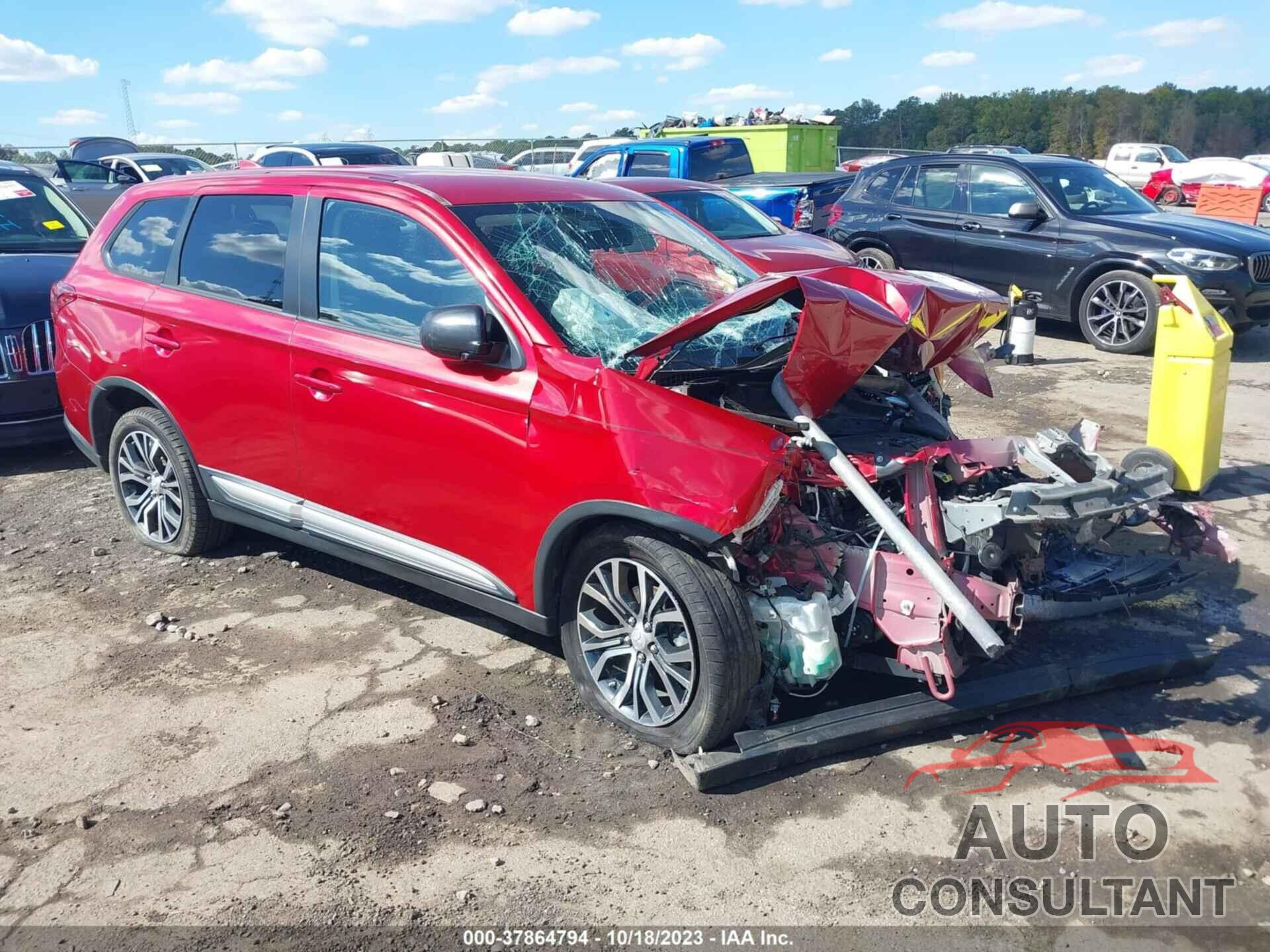 MITSUBISHI OUTLANDER 2017 - JA4AD2A39HZ025073