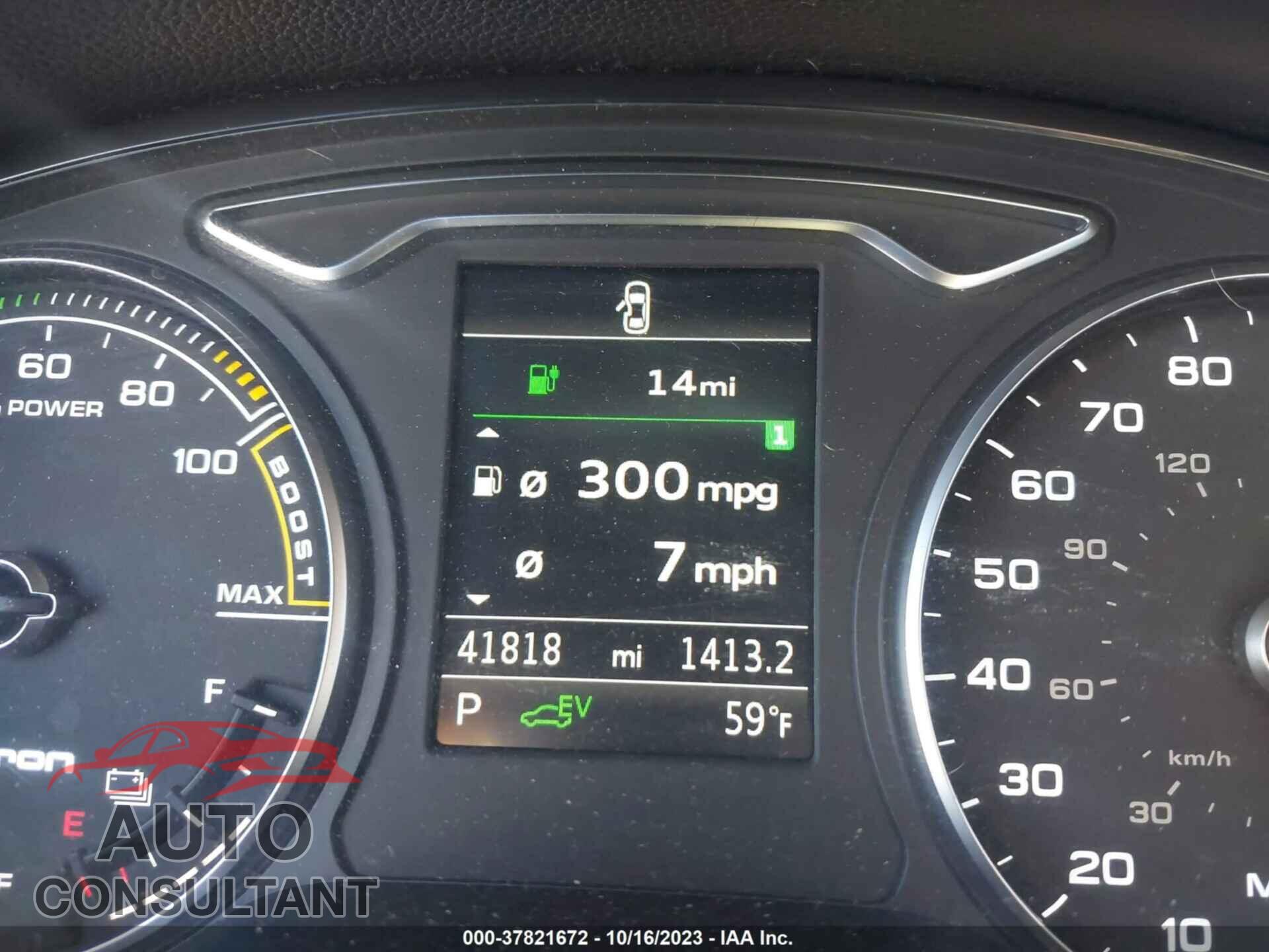 AUDI A3 E-TRON 2016 - WAUTPBFF7GA072492