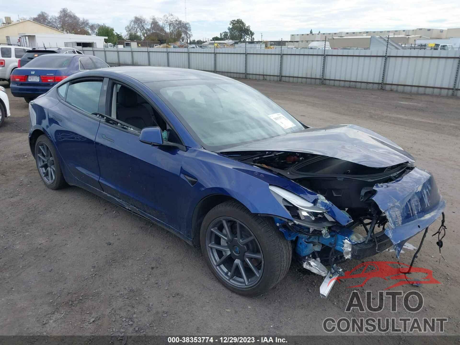 TESLA MODEL 3 2022 - 5YJ3E1EB9NF137848
