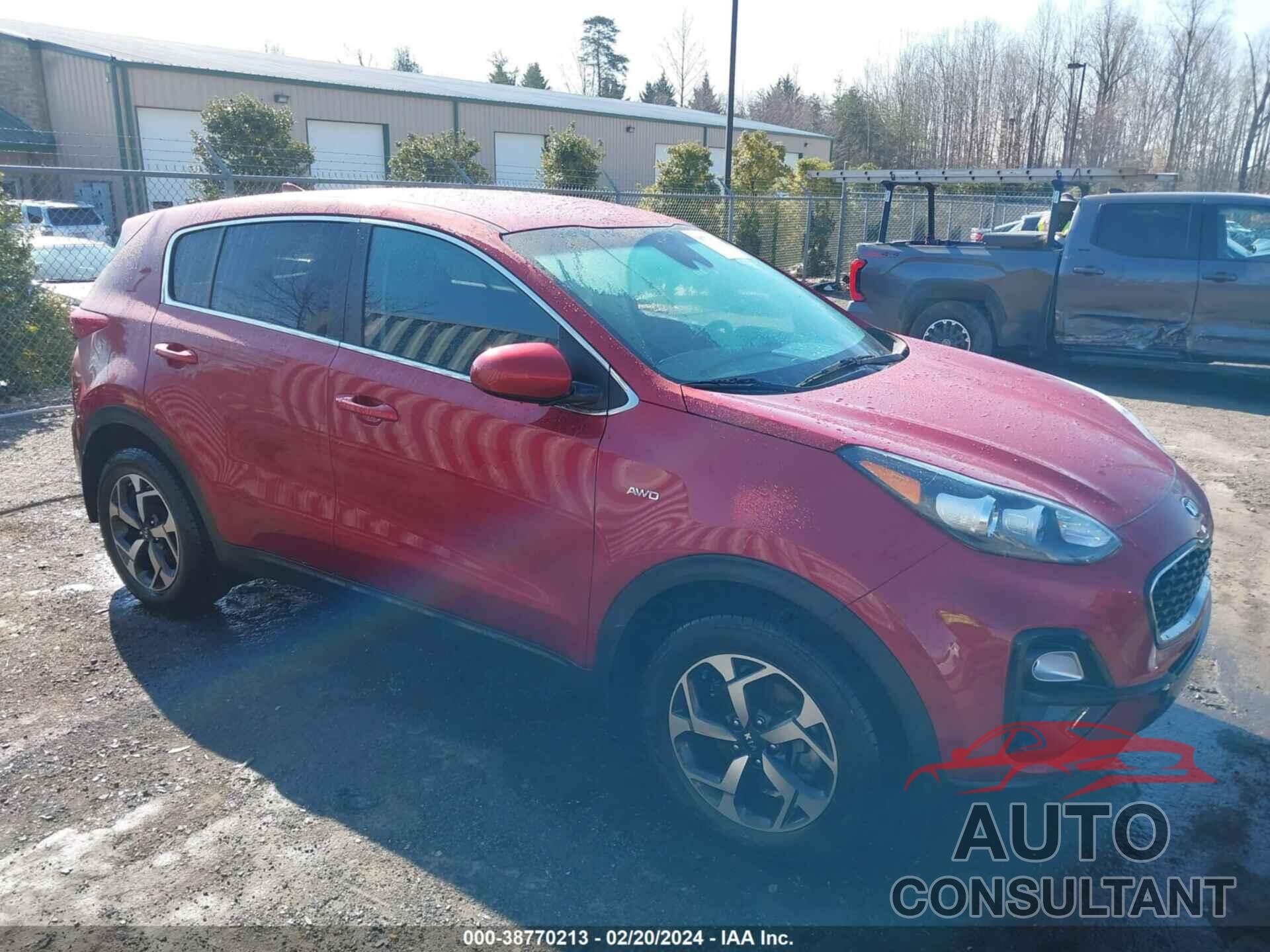 KIA SPORTAGE 2020 - KNDPMCAC8L7815300