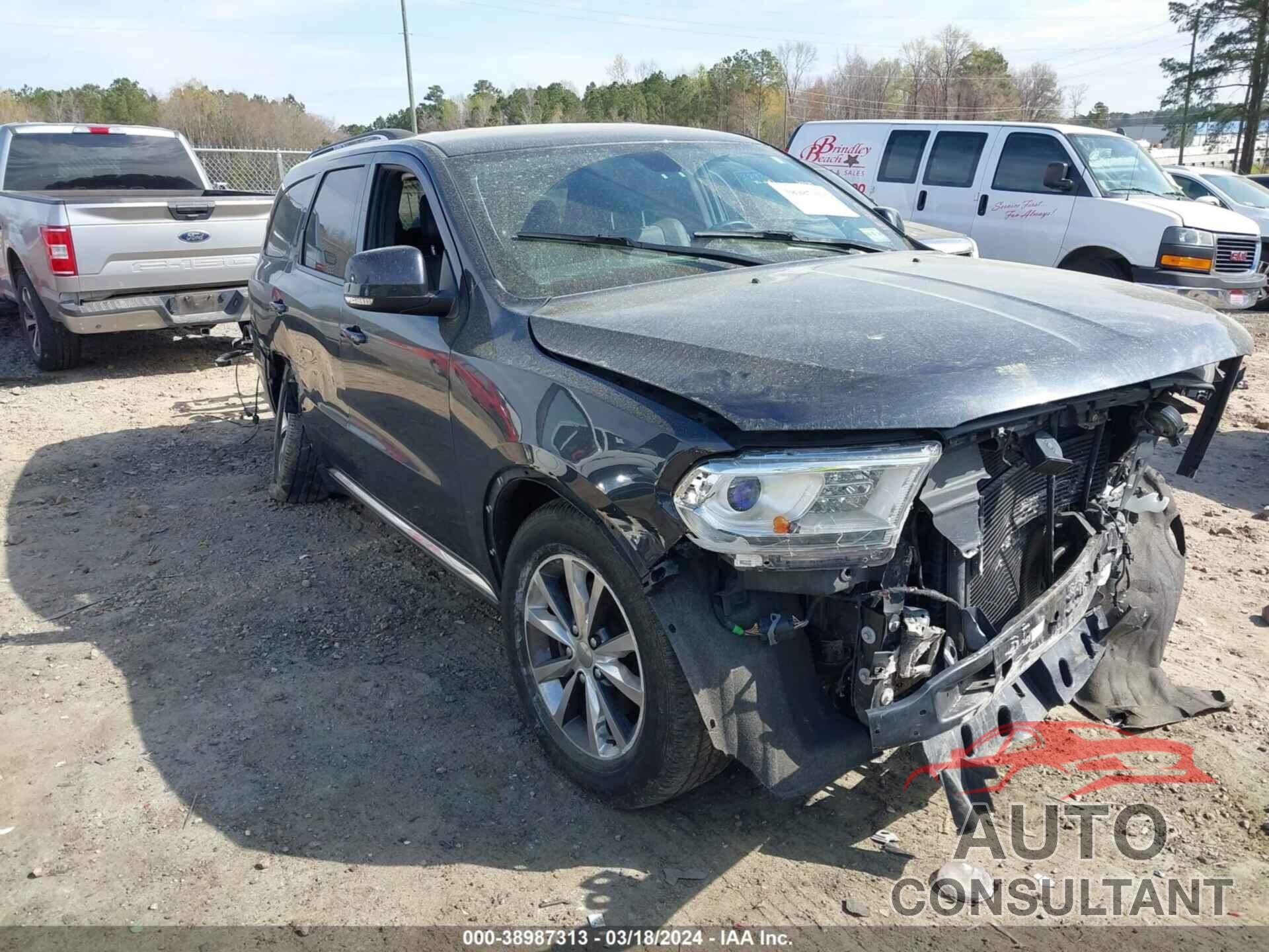 DODGE DURANGO 2016 - 1C4RDJDG0GC331808