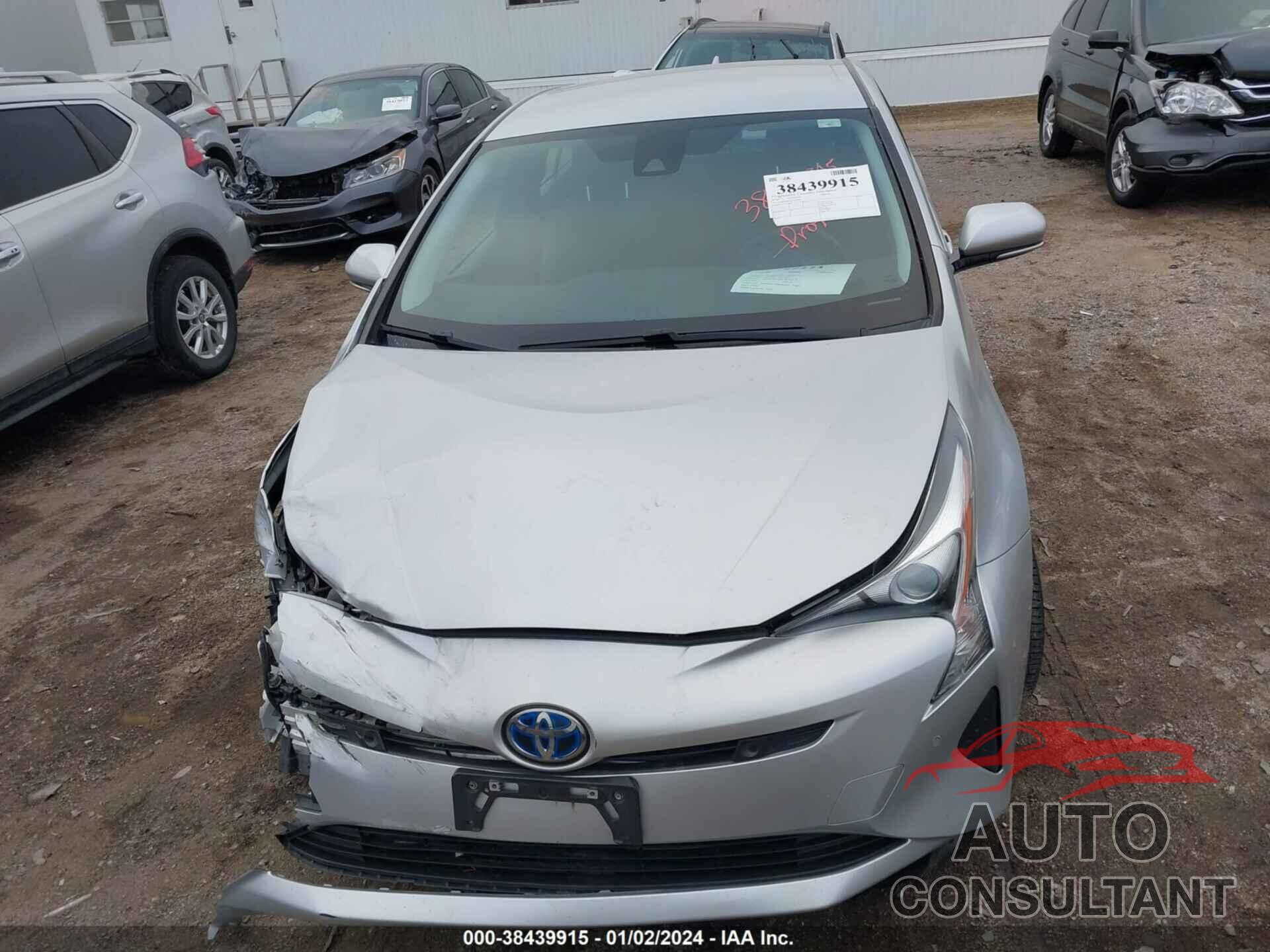 TOYOTA PRIUS 2018 - JTDKBRFUXJ3077573