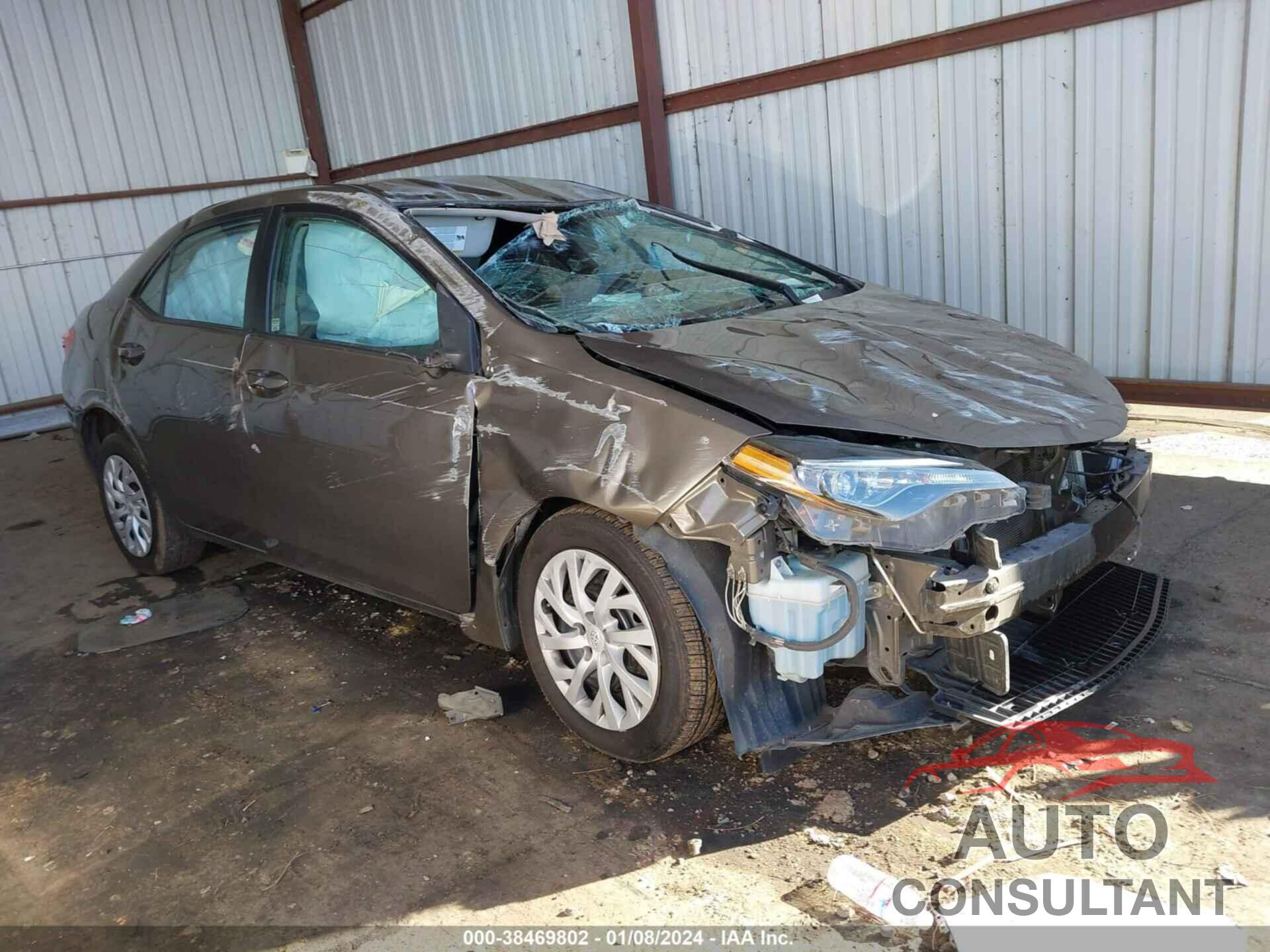 TOYOTA COROLLA 2019 - 2T1BURHE0KC208759