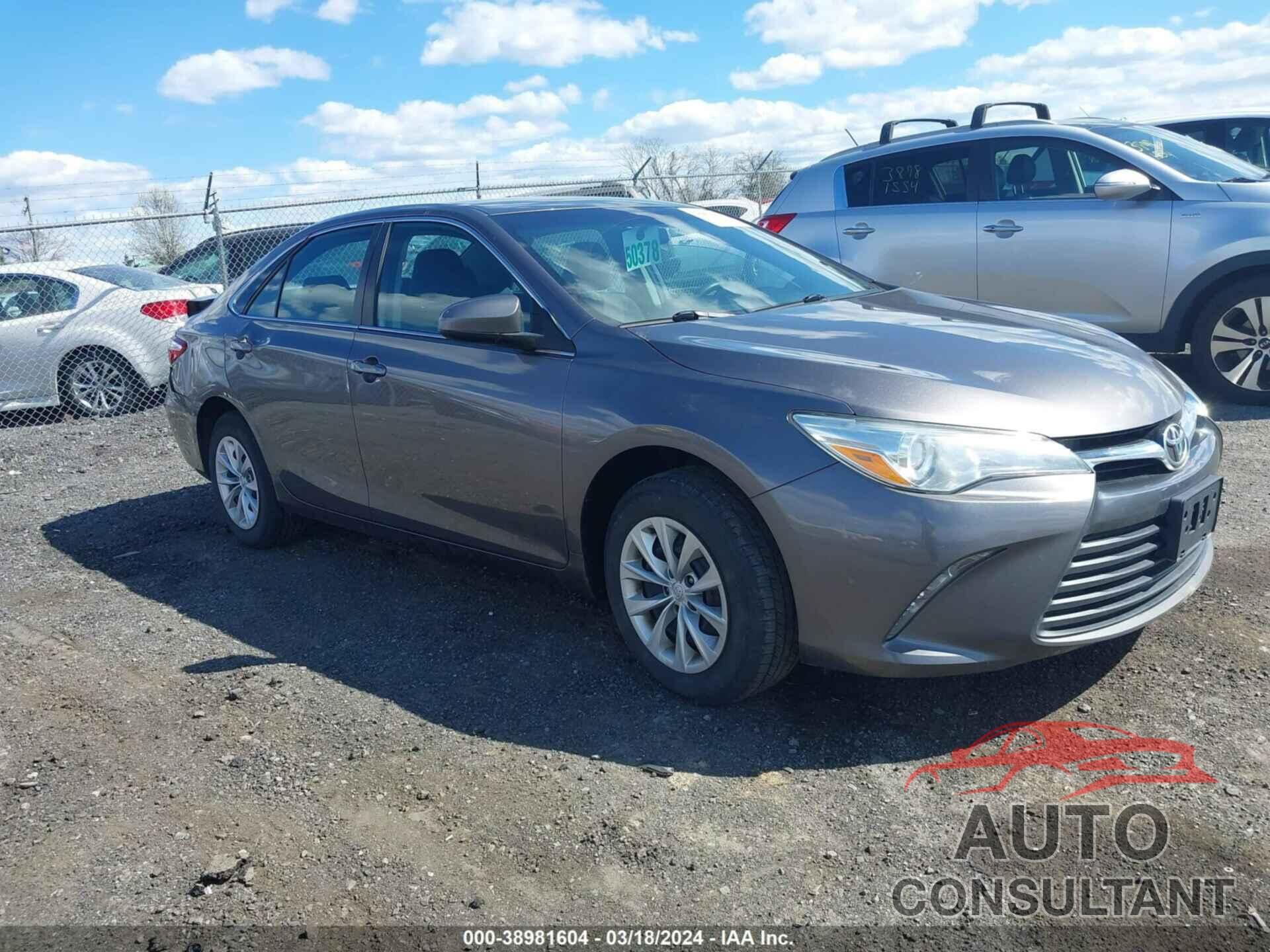 TOYOTA CAMRY 2017 - 4T1BF1FKXHU662660