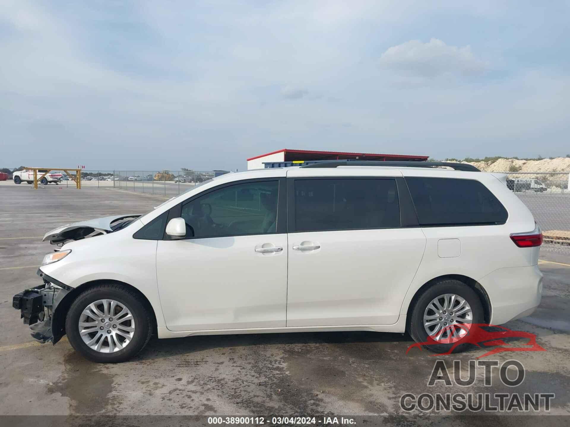 TOYOTA SIENNA 2017 - 5TDYZ3DC9HS847249