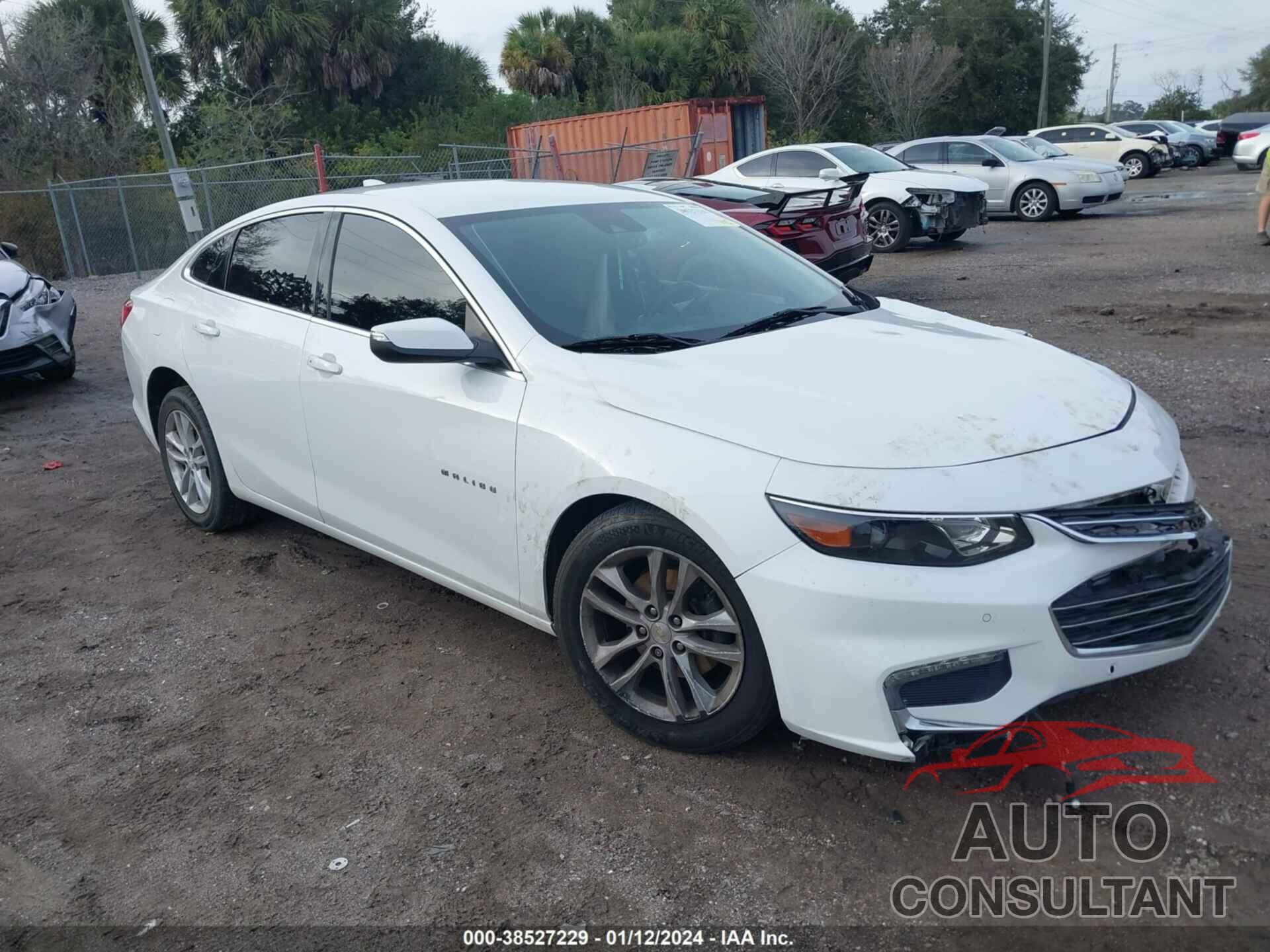 CHEVROLET MALIBU 2016 - 1G1ZE5ST7GF328755