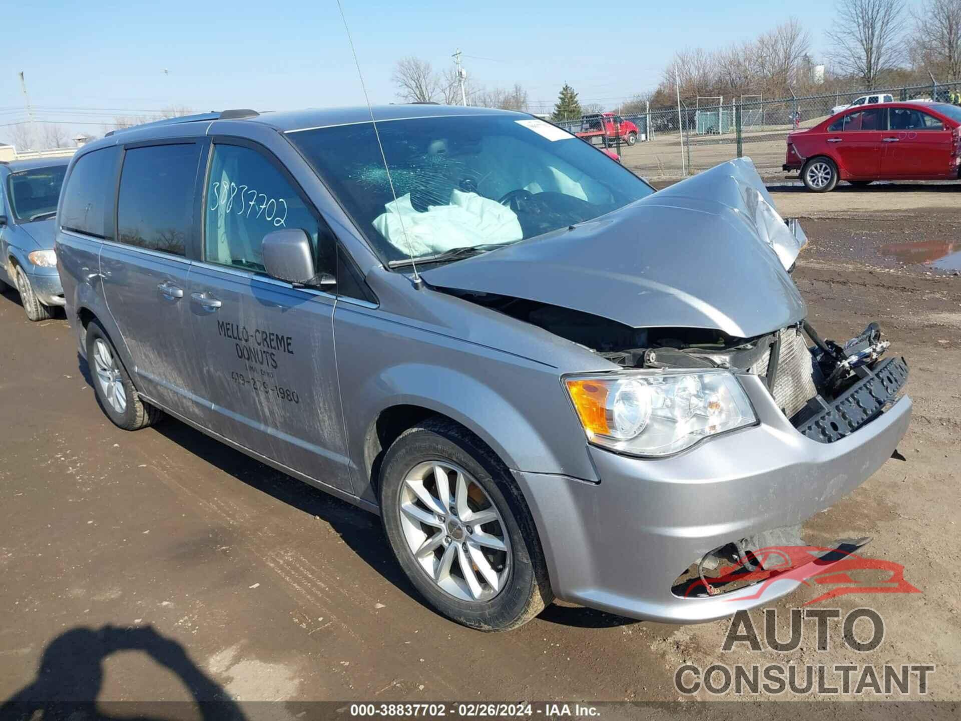 DODGE GRAND CARAVAN 2018 - 2C4RDGCG1JR327382