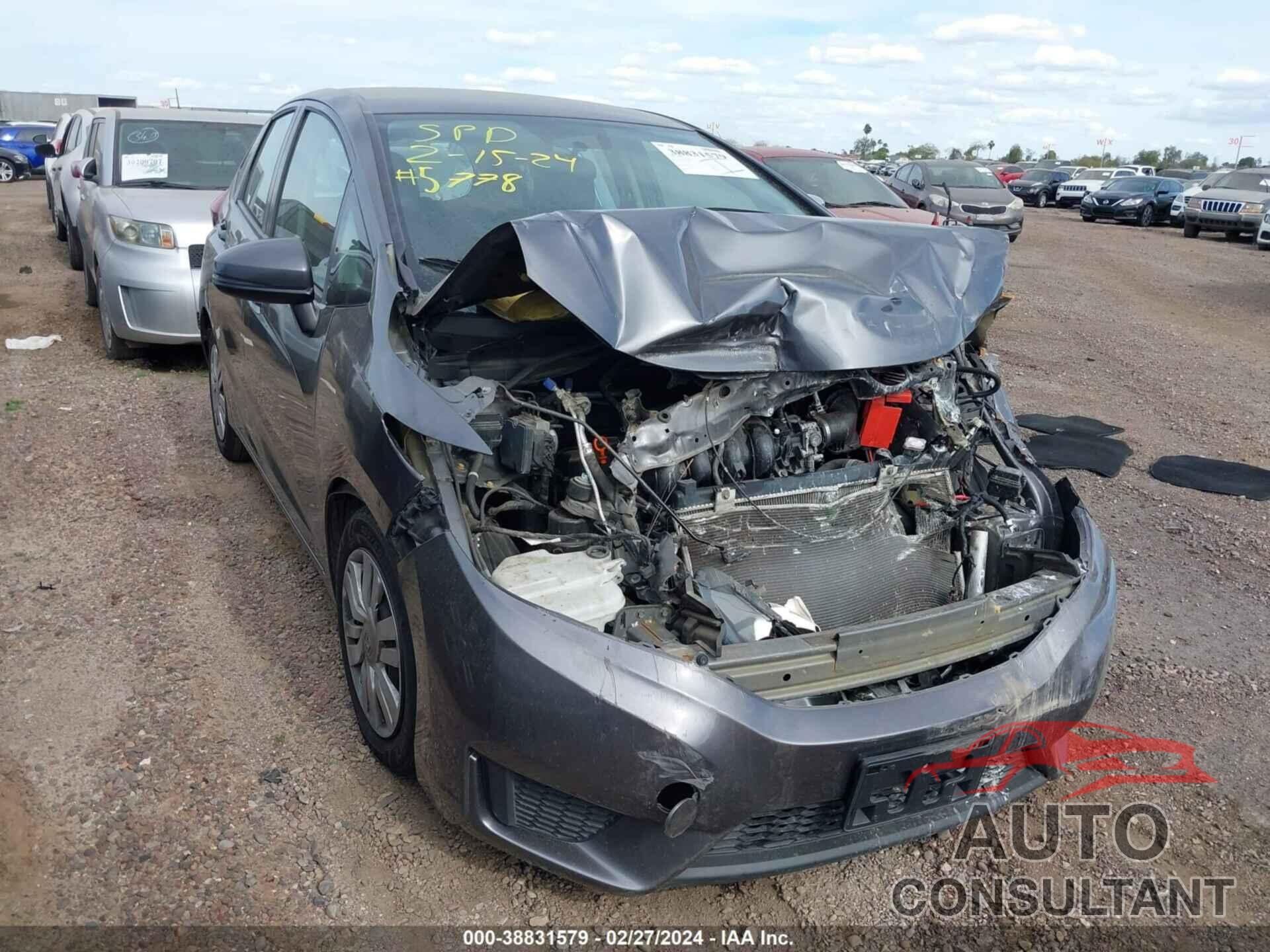 HONDA FIT 2017 - 3HGGK5H54HM706131