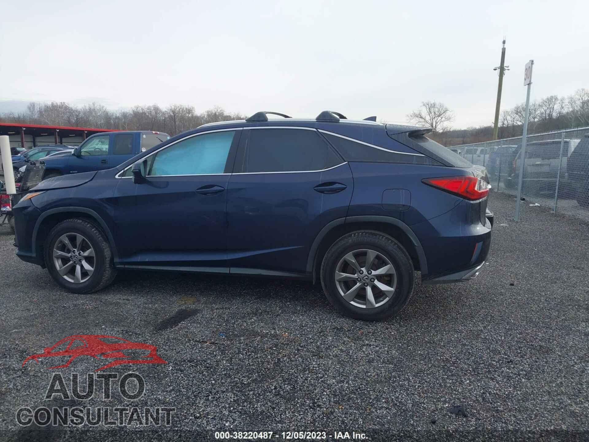 LEXUS RX 2019 - JTJBZMCA9K2038325