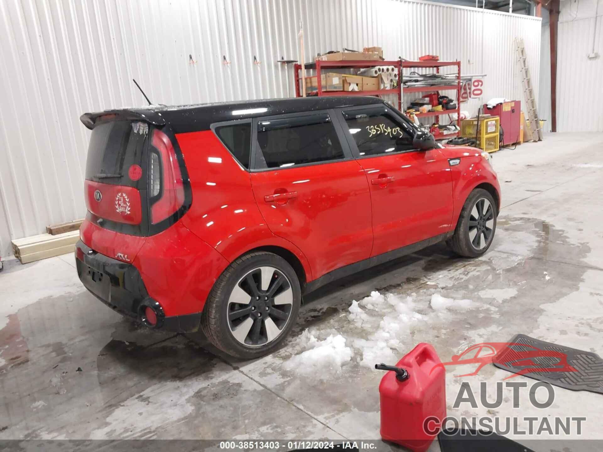 KIA SOUL 2016 - KNDJP3A59G7243688