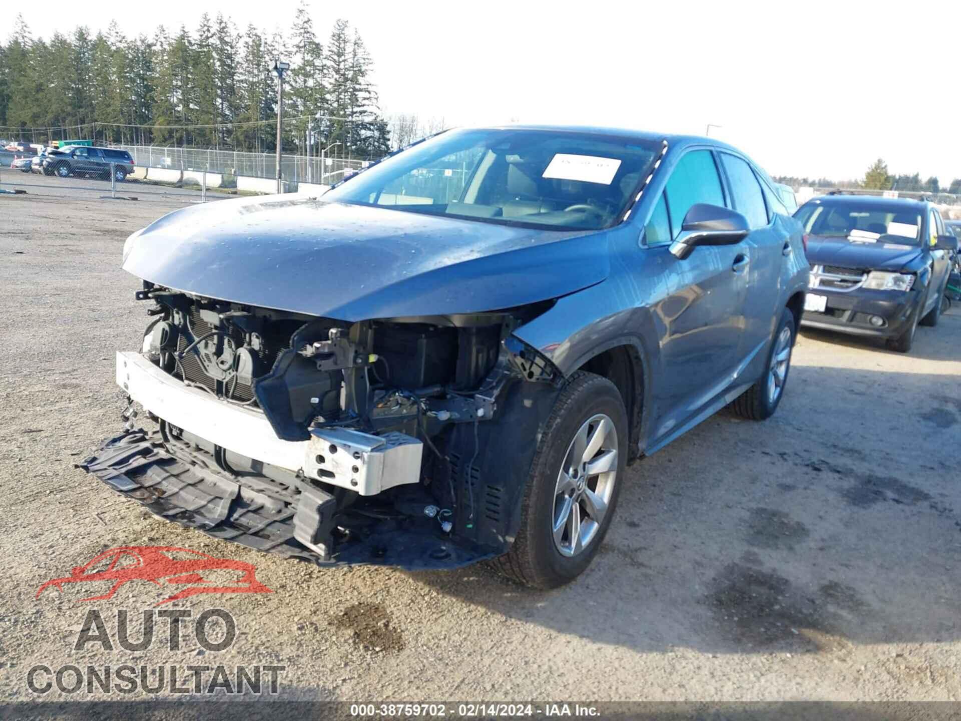 LEXUS RX 350 2019 - 2T2BZMCA2KC195260