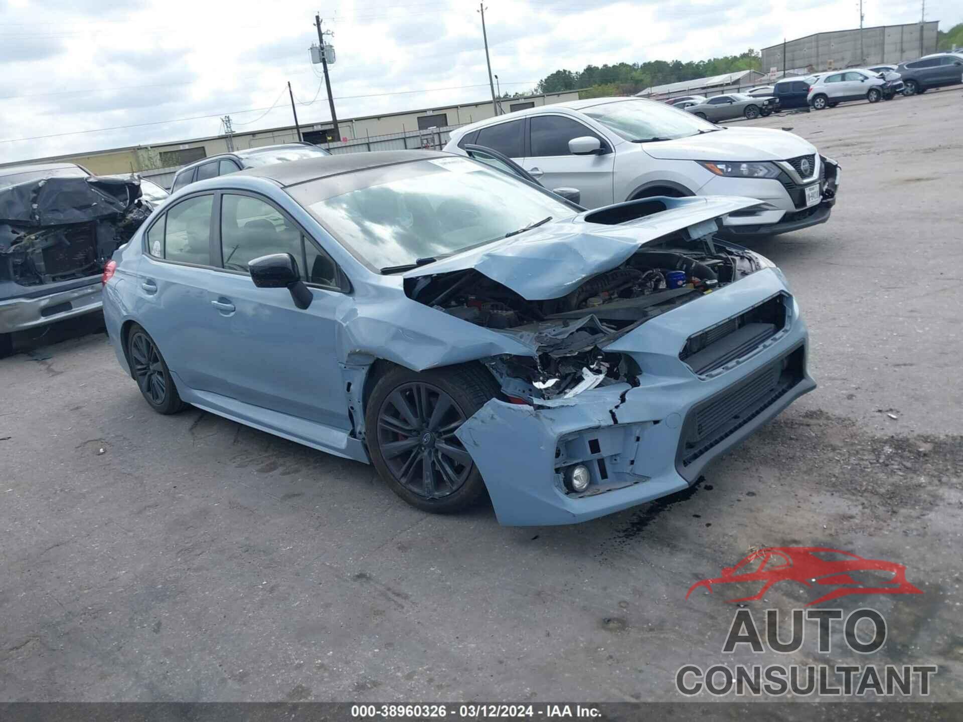 SUBARU WRX 2019 - JF1VA1B60K9809559