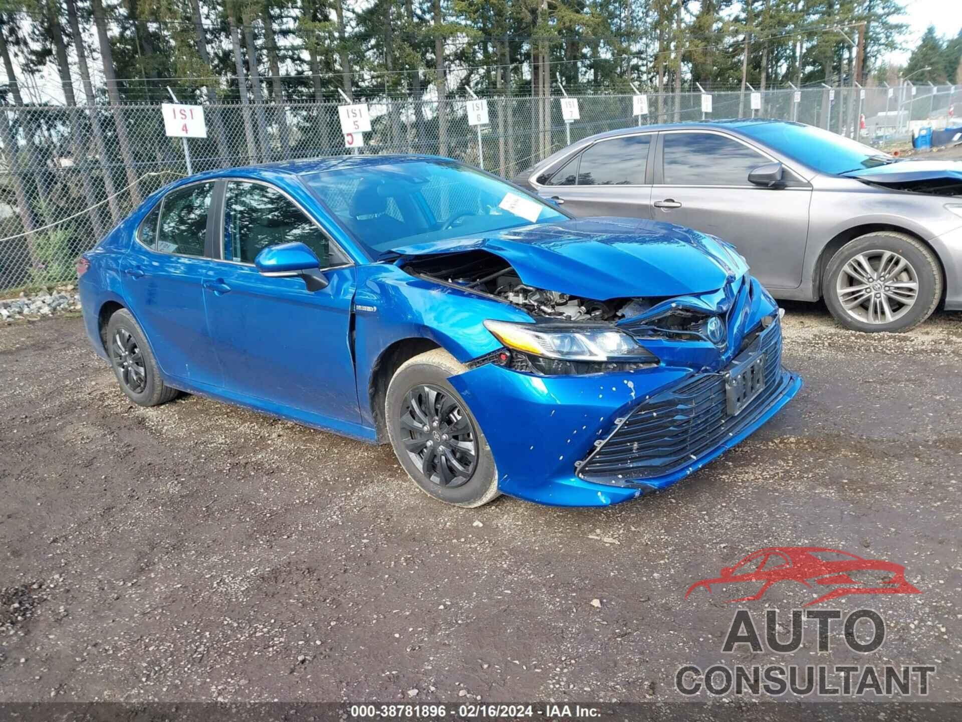 TOYOTA CAMRY 2020 - 4T1L31AK4LU017659
