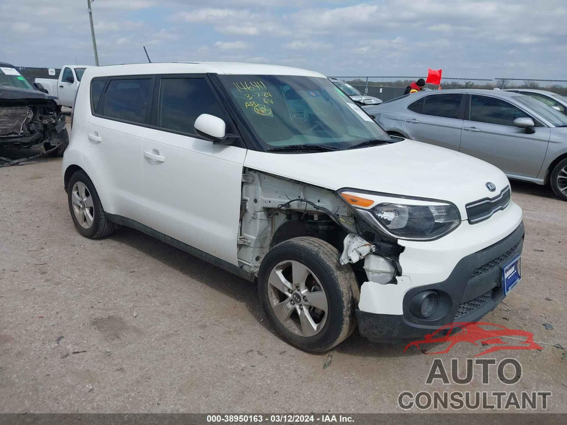 KIA SOUL 2019 - KNDJN2A24K7695112