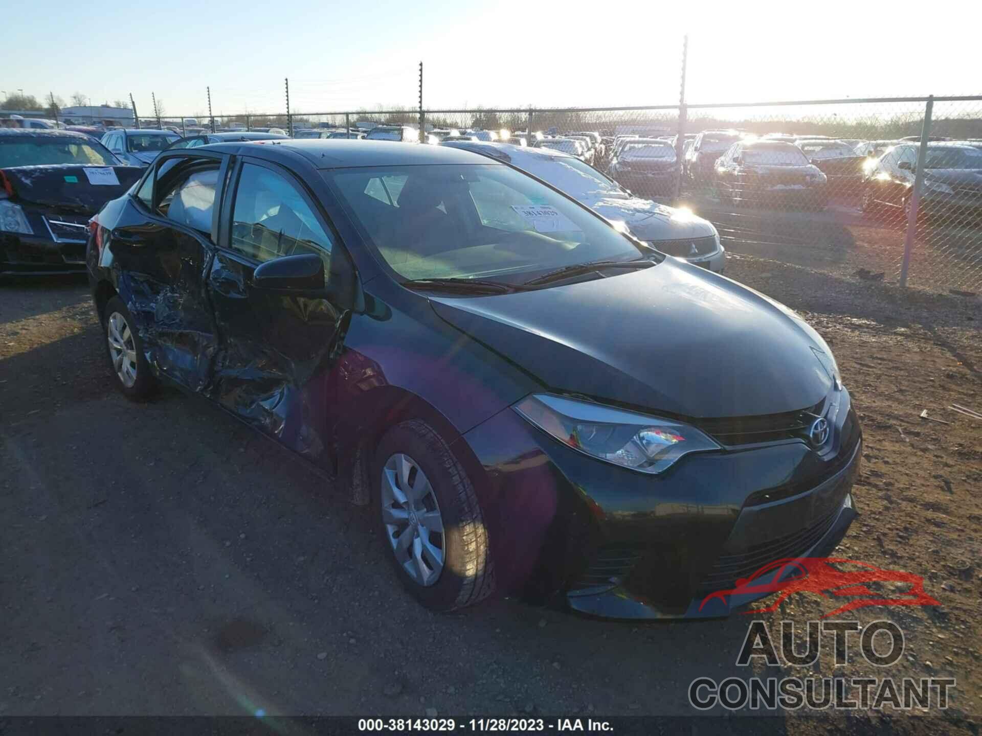 TOYOTA COROLLA 2015 - 5YFBURHE9FP221628