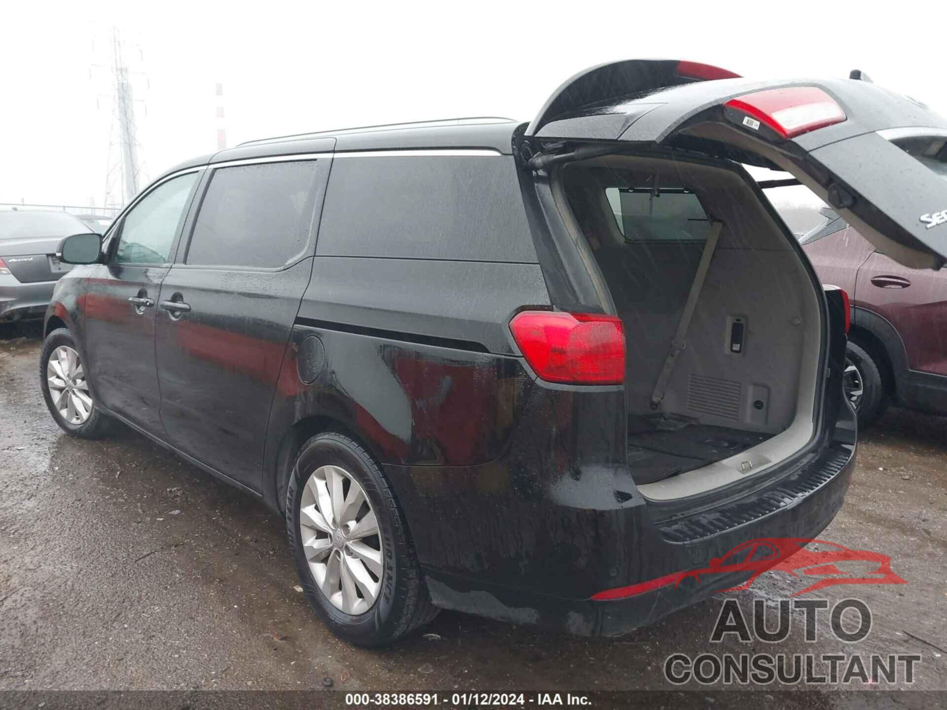 KIA SEDONA 2017 - KNDMC5C18H6263565