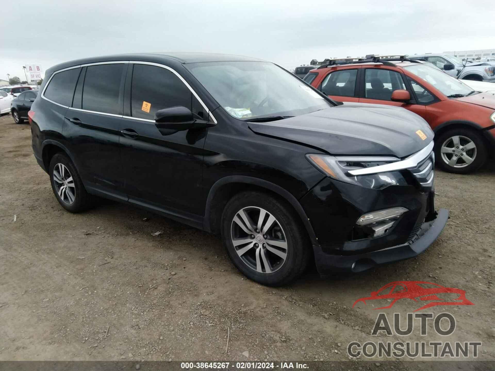 HONDA PILOT 2018 - 5FNYF5H50JB001389