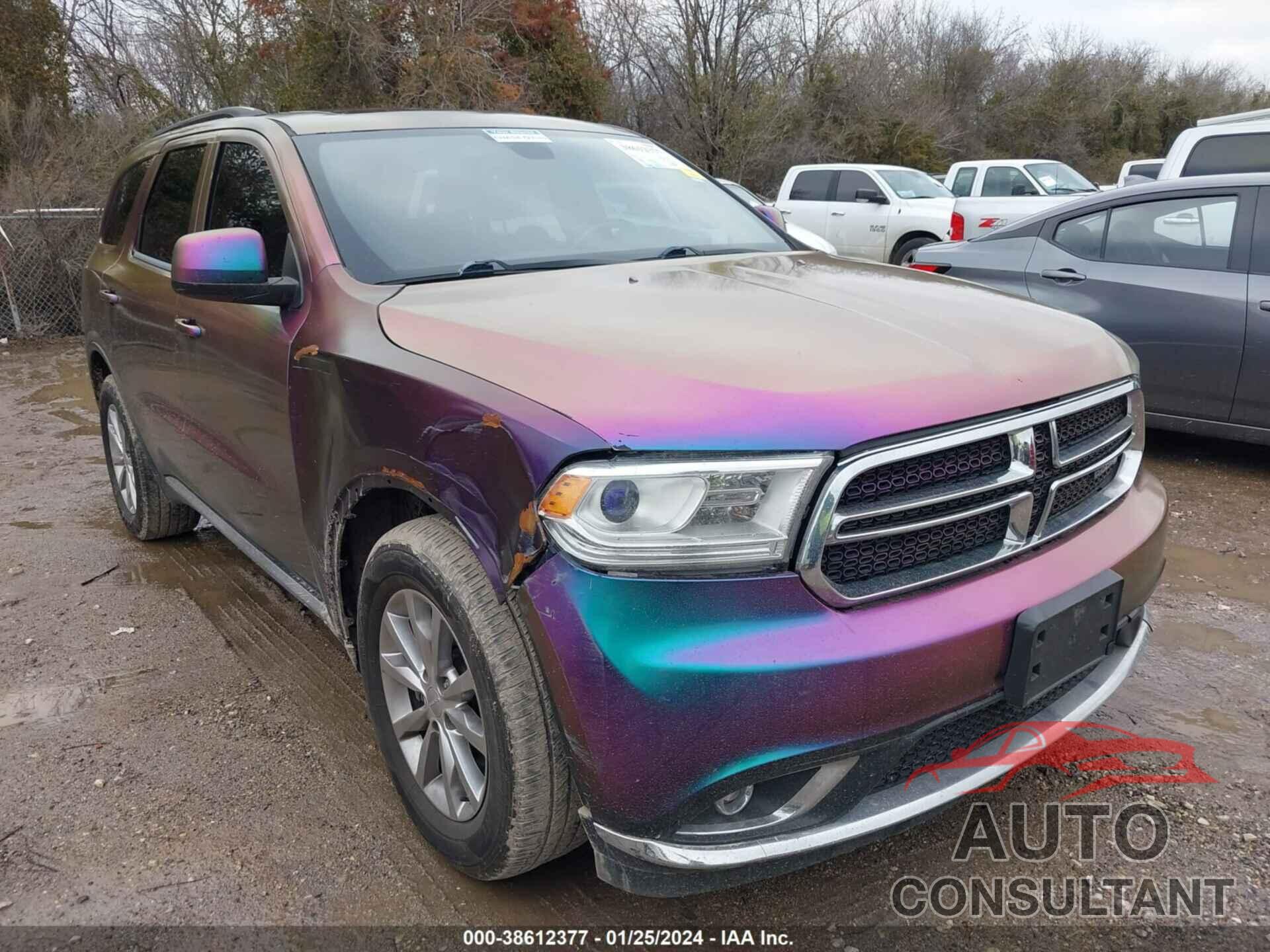 DODGE DURANGO 2017 - 1C4RDJAG9HC953958