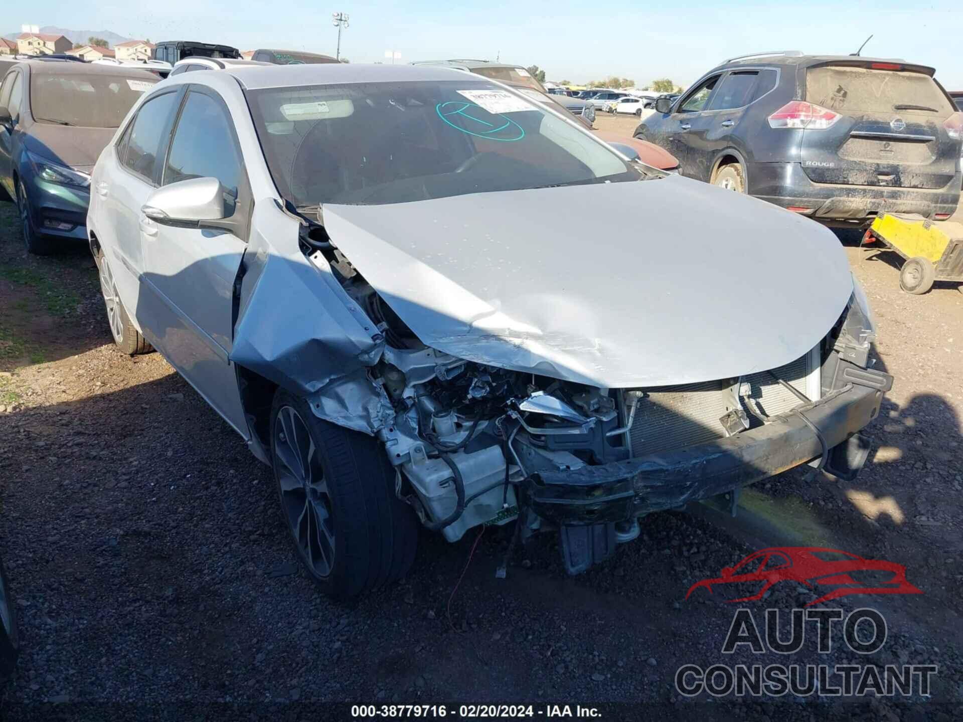 TOYOTA COROLLA 2018 - 2T1BURHE3JC013303