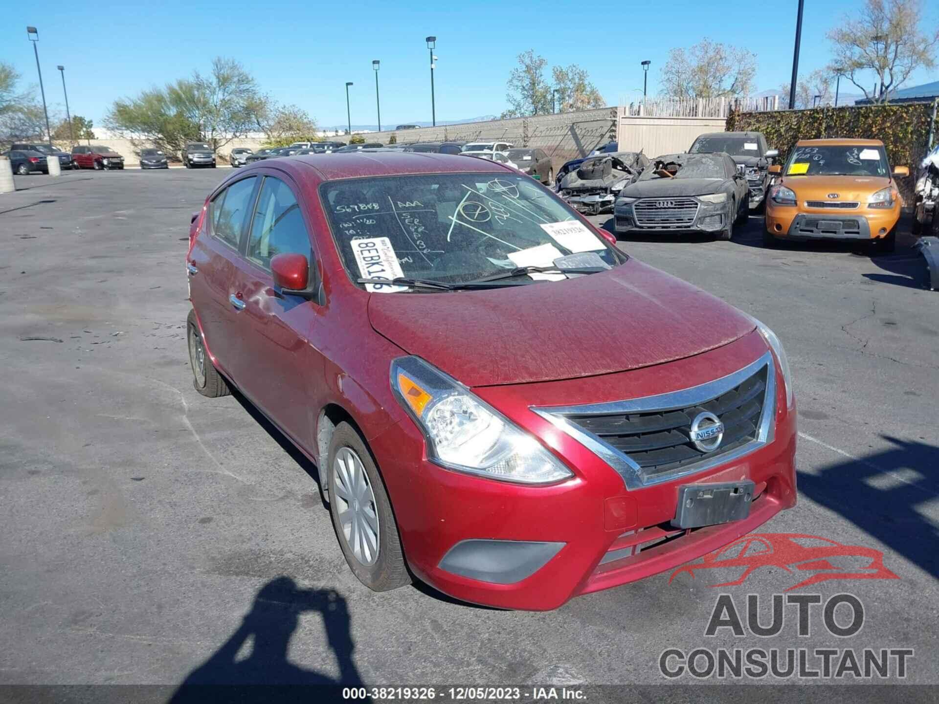 NISSAN VERSA 2018 - 3N1CN7AP4JL871039