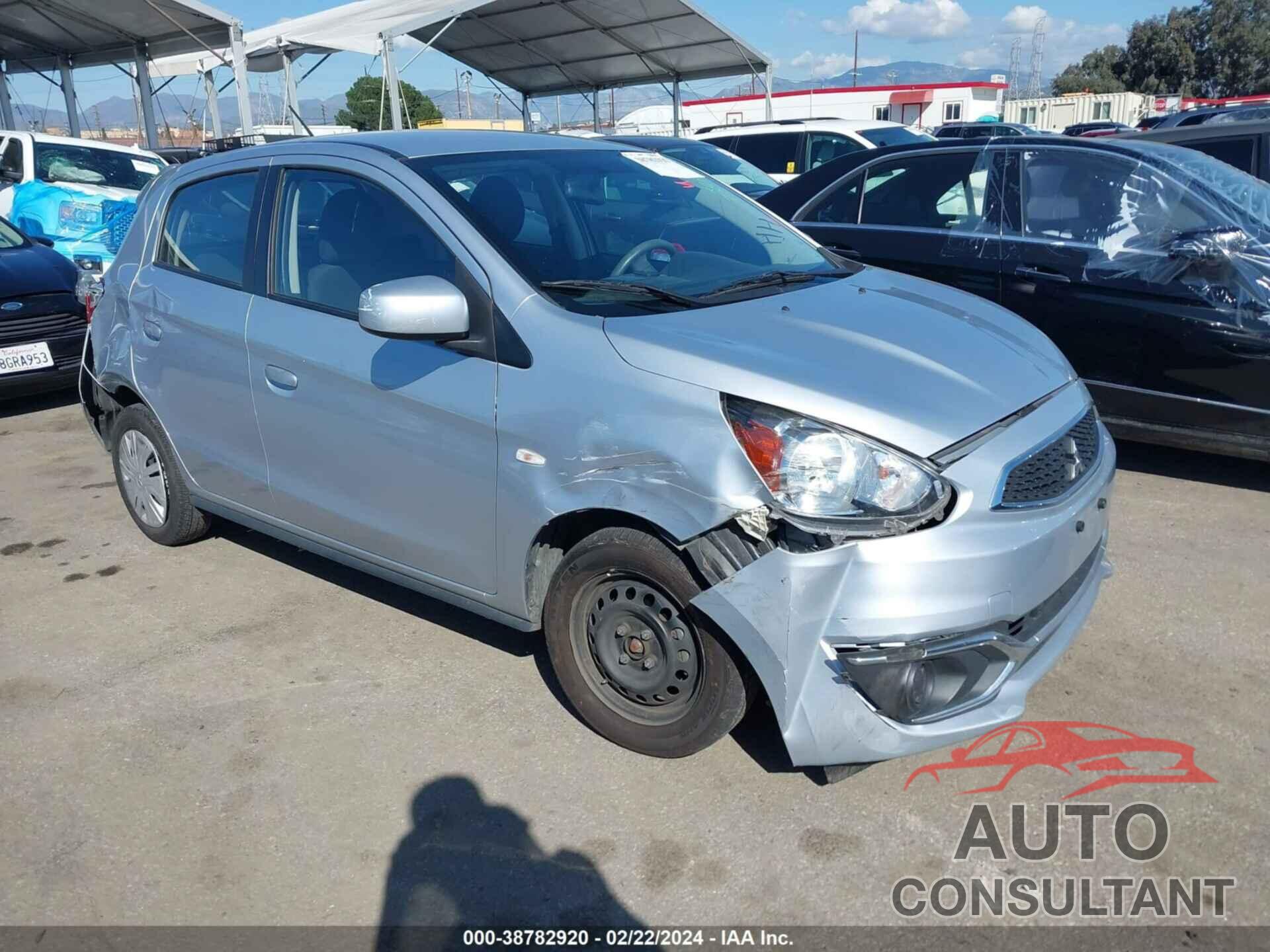 MITSUBISHI MIRAGE 2018 - ML32A3HJ5JH010064