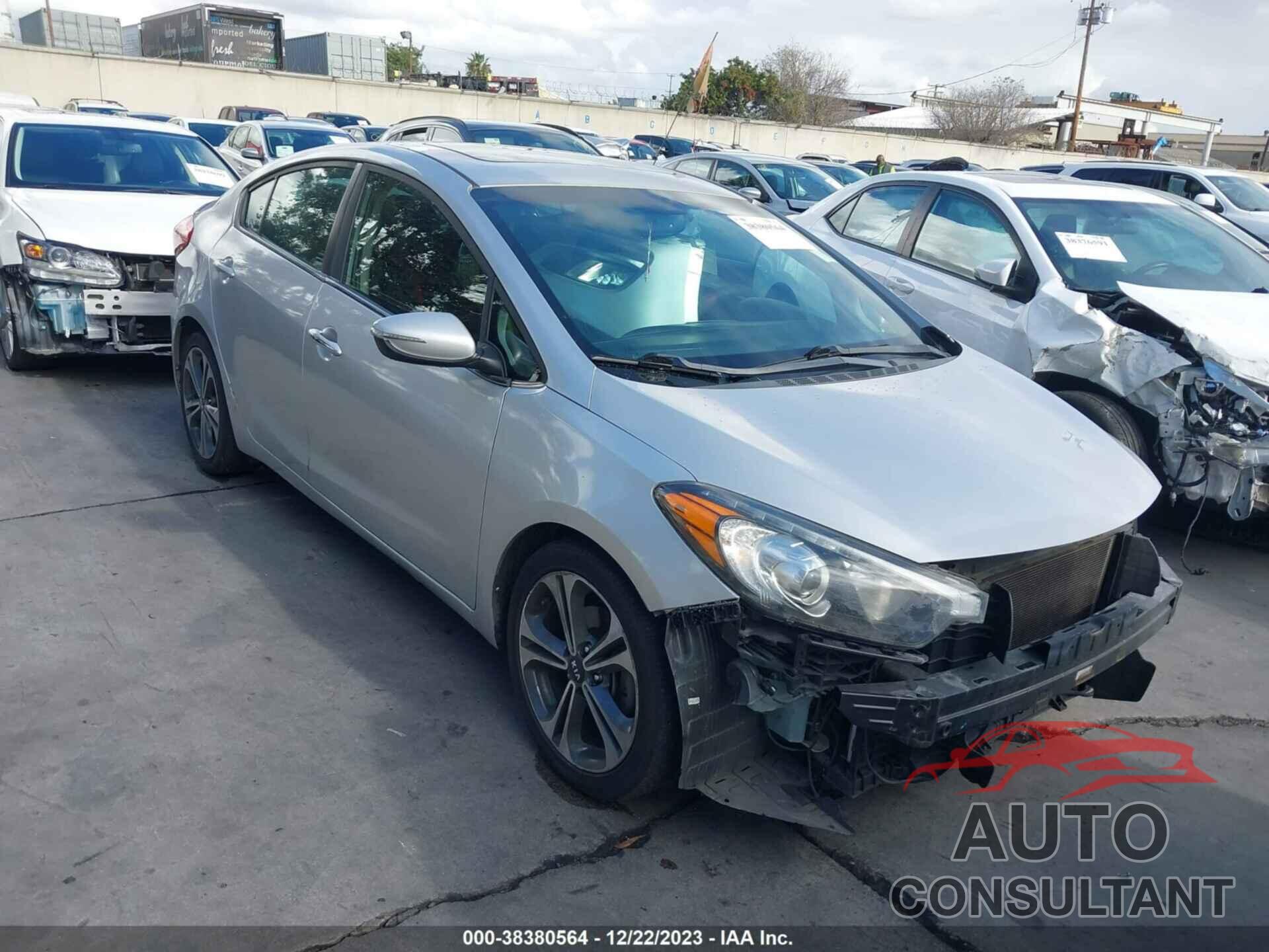 KIA FORTE 2016 - KNAFZ4A89G5465320