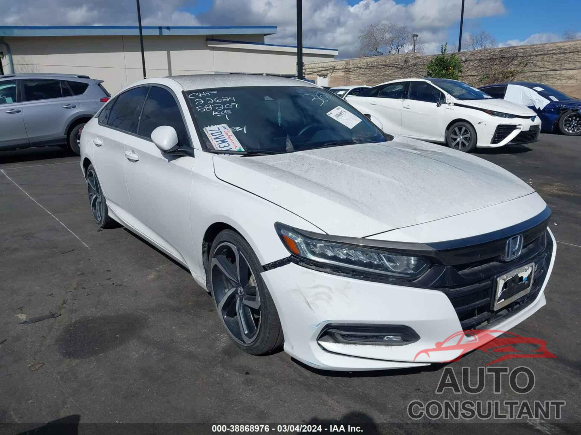 HONDA ACCORD 2019 - 1HGCV1F32KA113680