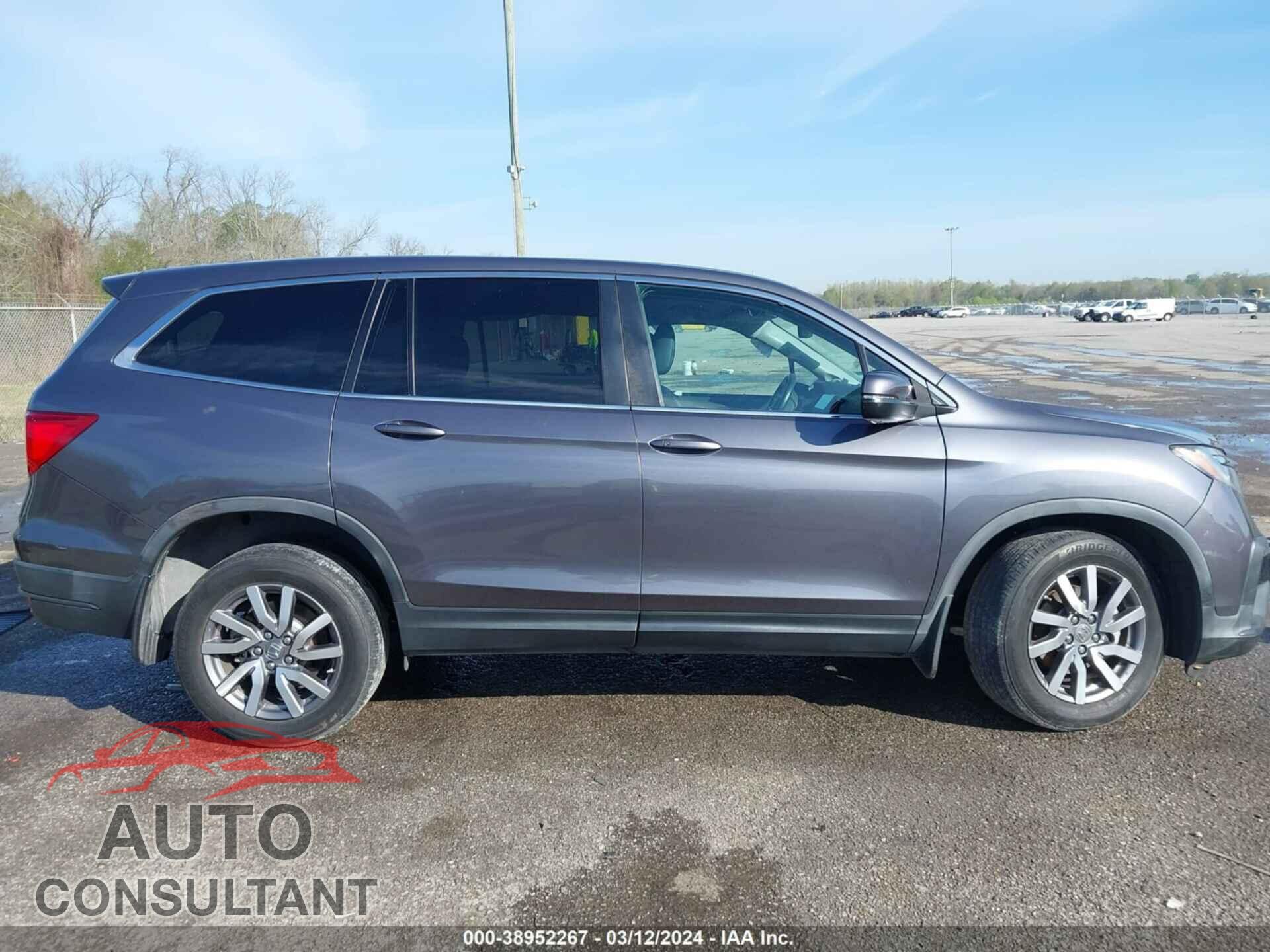 HONDA PILOT 2019 - 5FNYF5H54KB044103