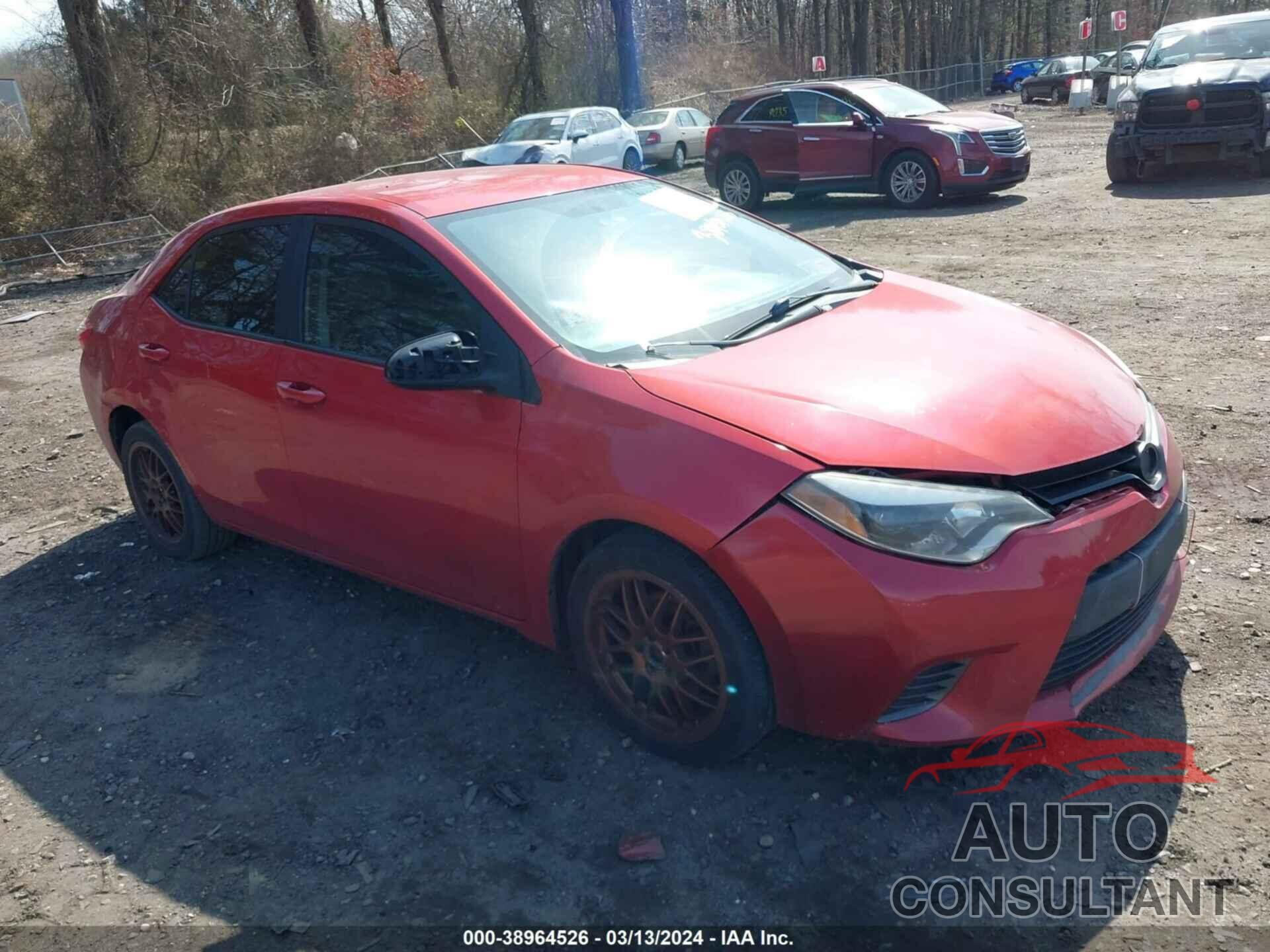 TOYOTA COROLLA 2016 - 2T1BURHE8GC648333