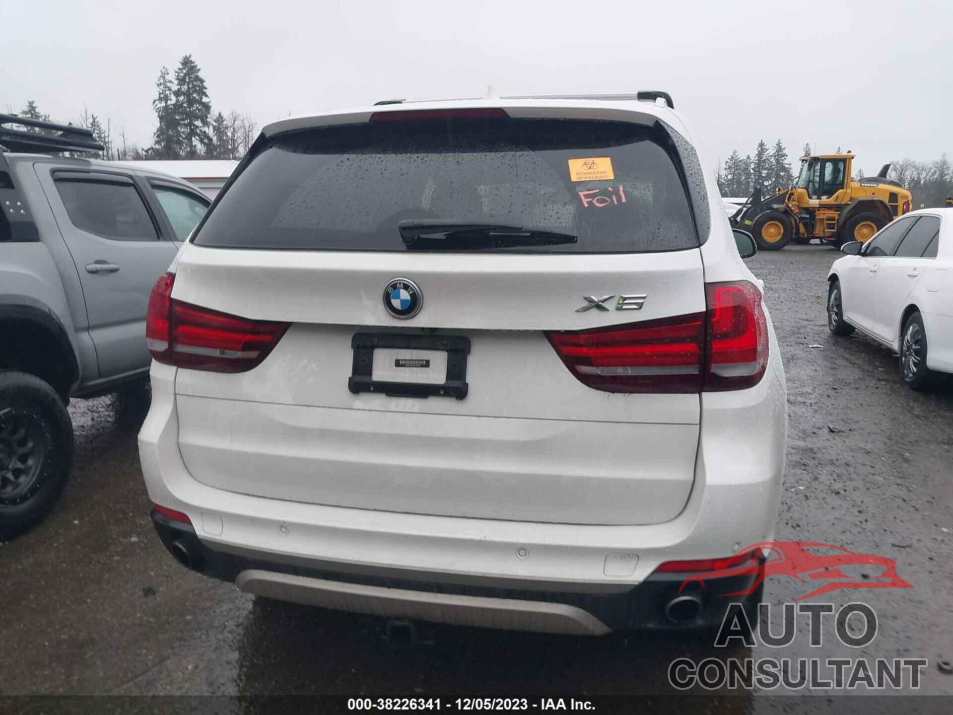 BMW X5 2016 - 5UXKR0C57G0U48878