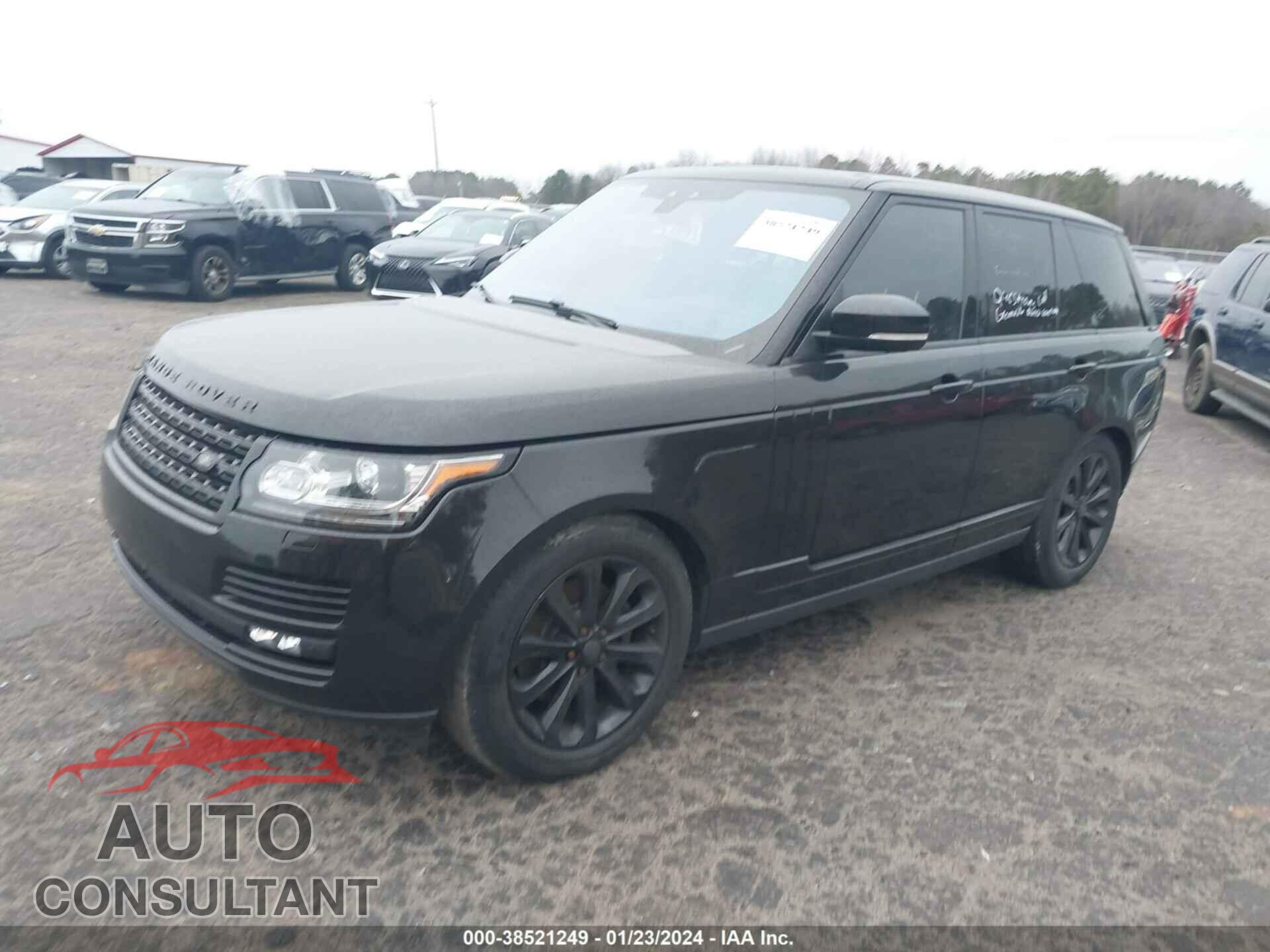 LAND ROVER RANGE ROVER 2017 - SALGS2FK8HA329377