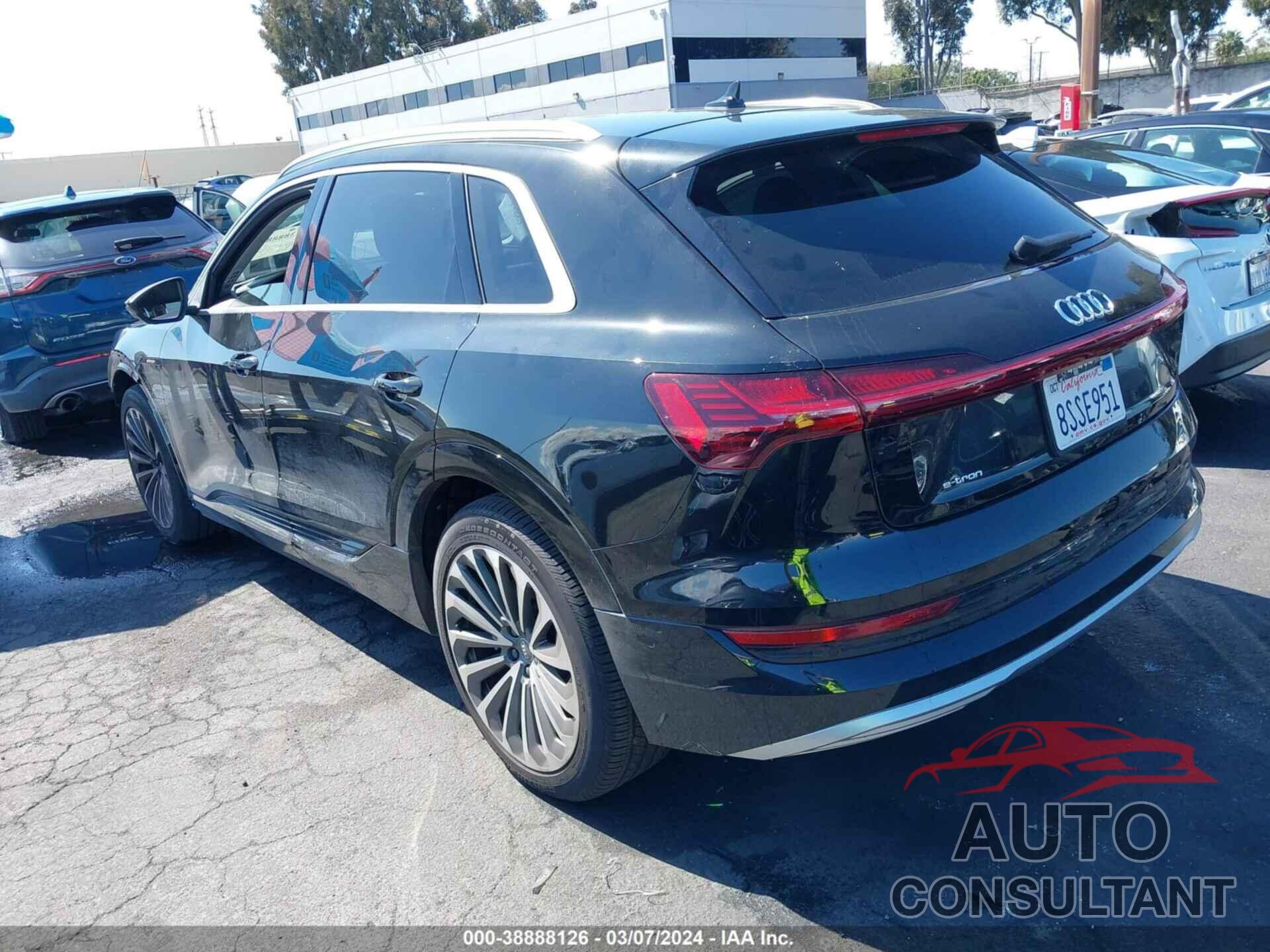 AUDI E-TRON 2019 - WA1VAAGE5KB022524