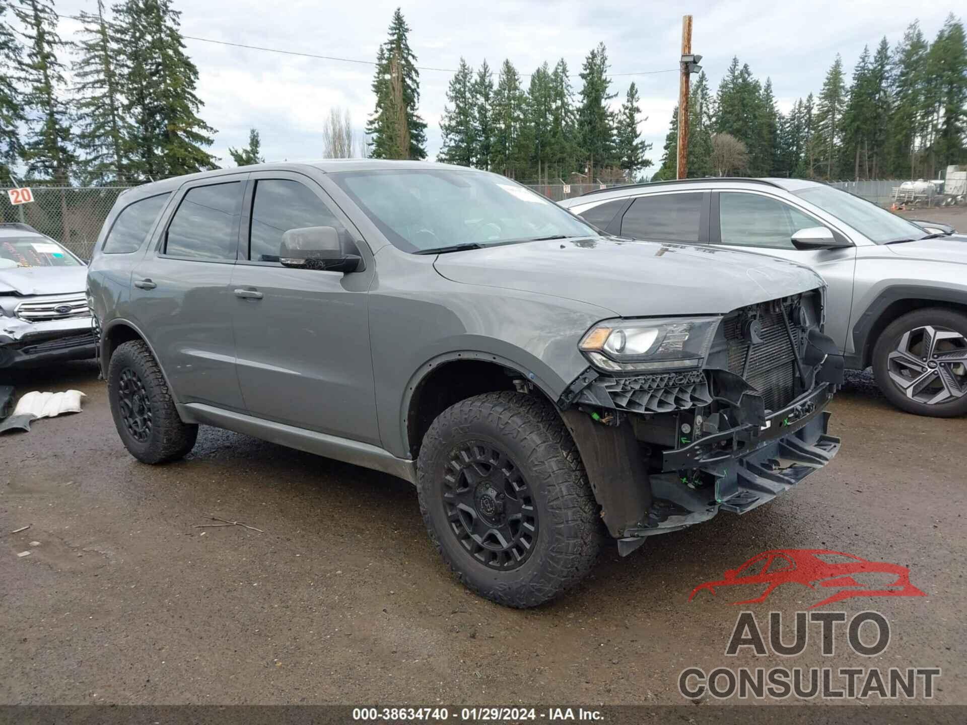 DODGE DURANGO 2020 - 1C4RDJDGXLC258618