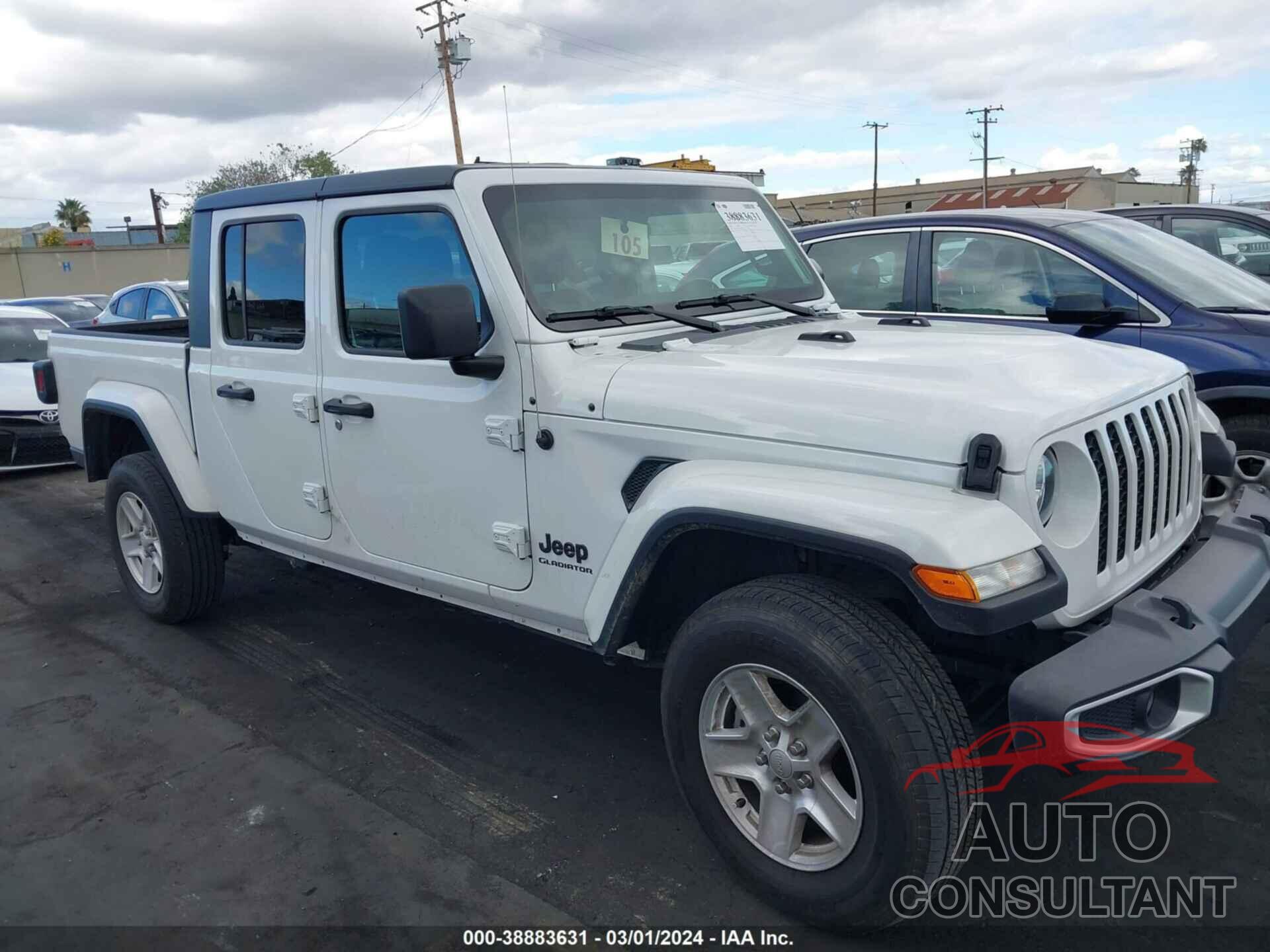 JEEP GLADIATOR 2022 - 1C6HJTAG7NL132019