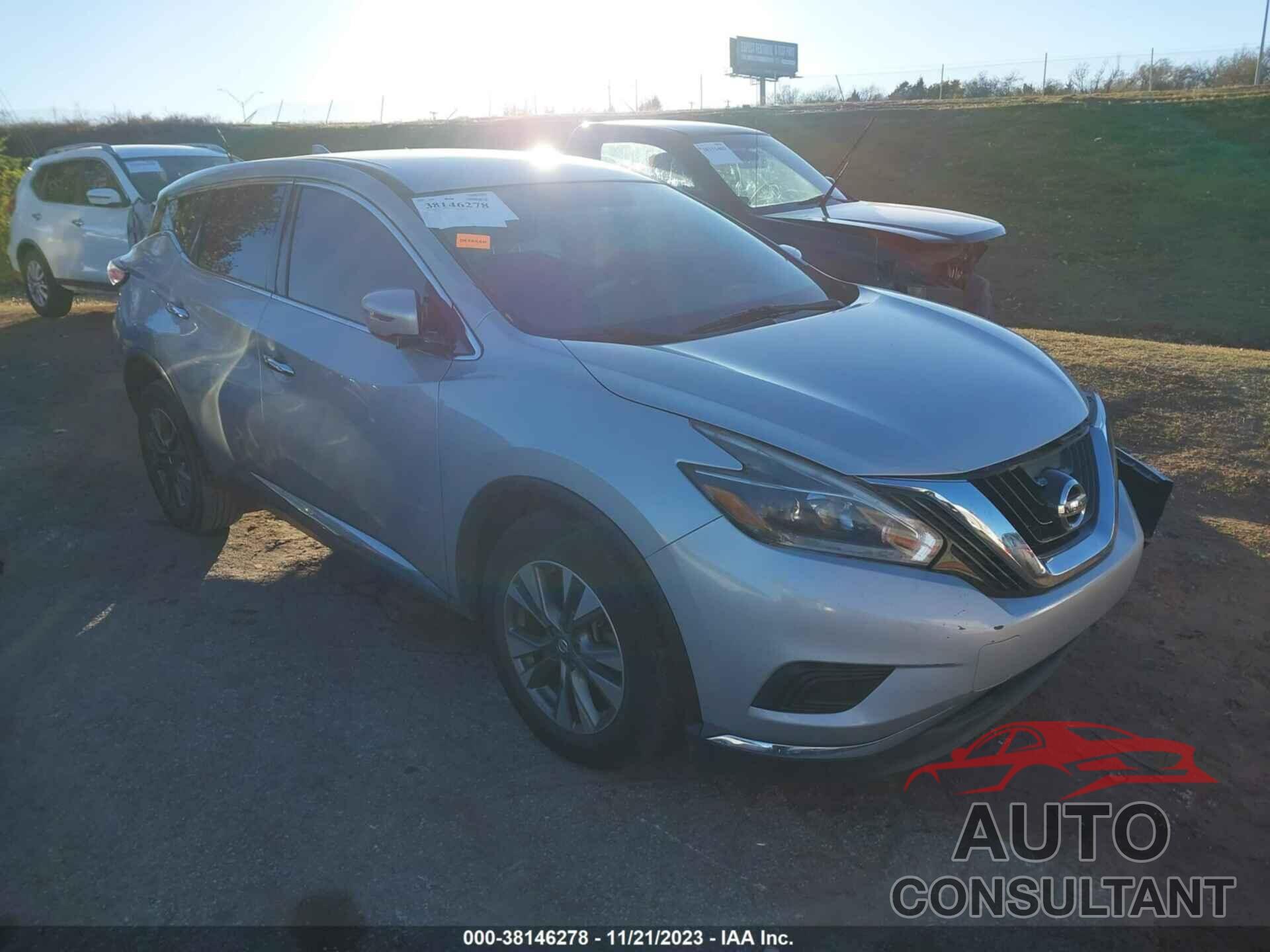 NISSAN MURANO 2018 - 5N1AZ2MG9JN190734