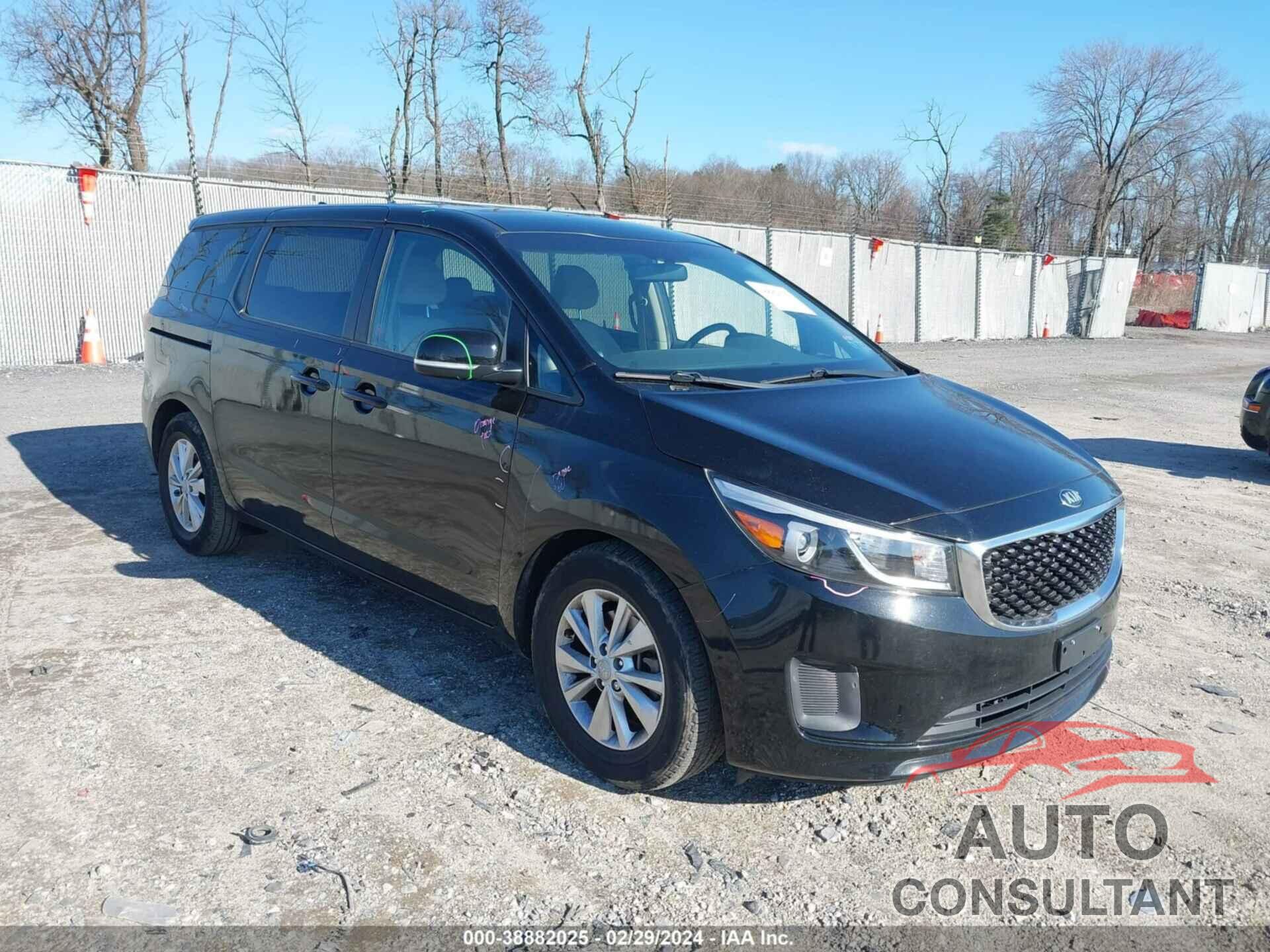 KIA SEDONA 2018 - KNDMB5C18J6380247