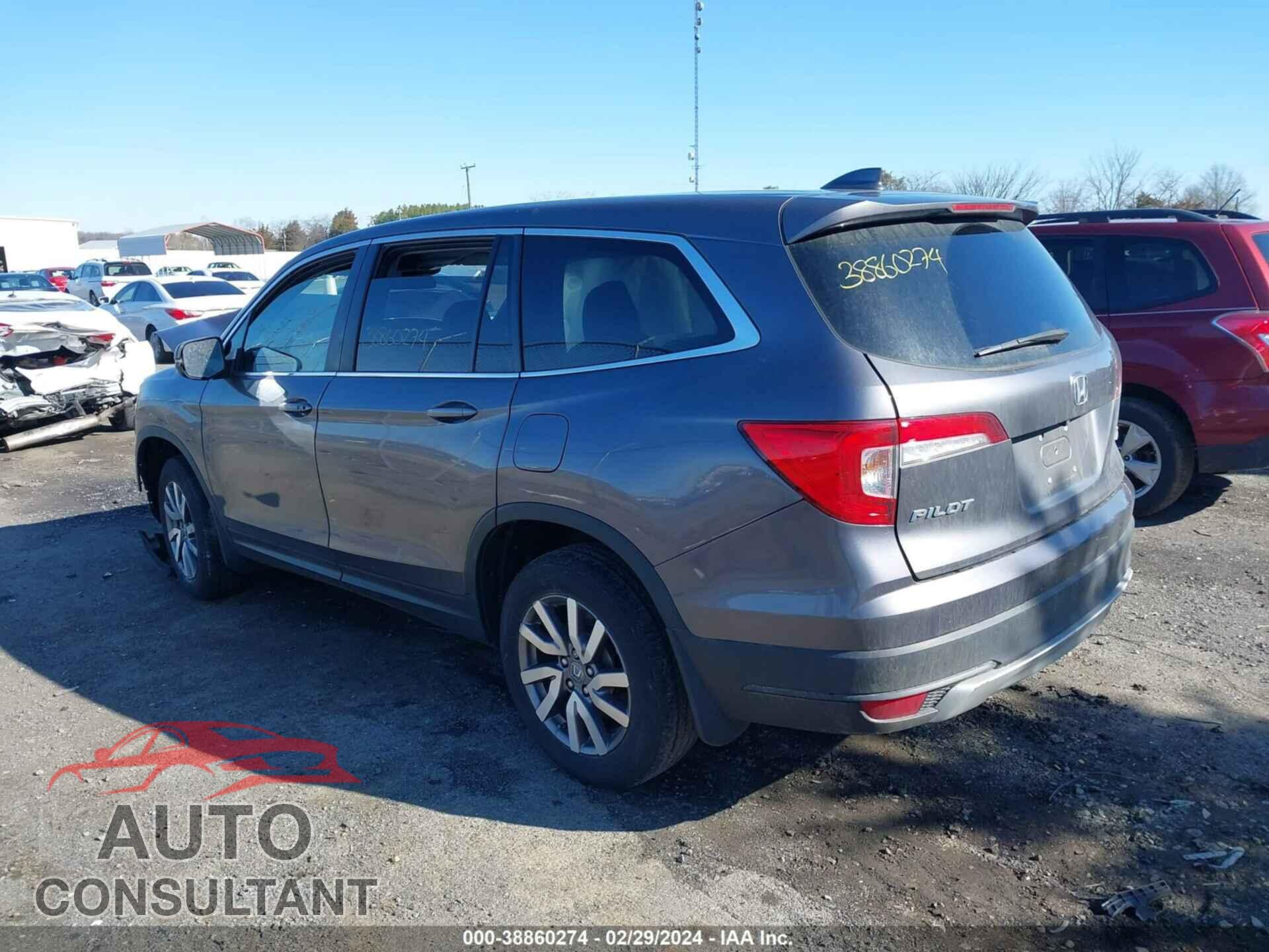 HONDA PILOT 2021 - 5FNYF6H36MB031540