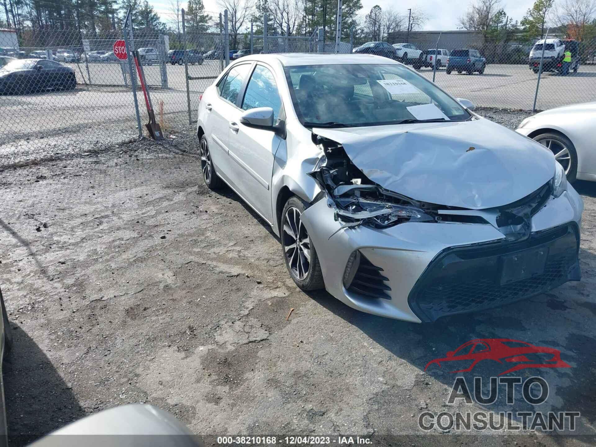 TOYOTA COROLLA 2019 - 2T1BURHE5KC161826