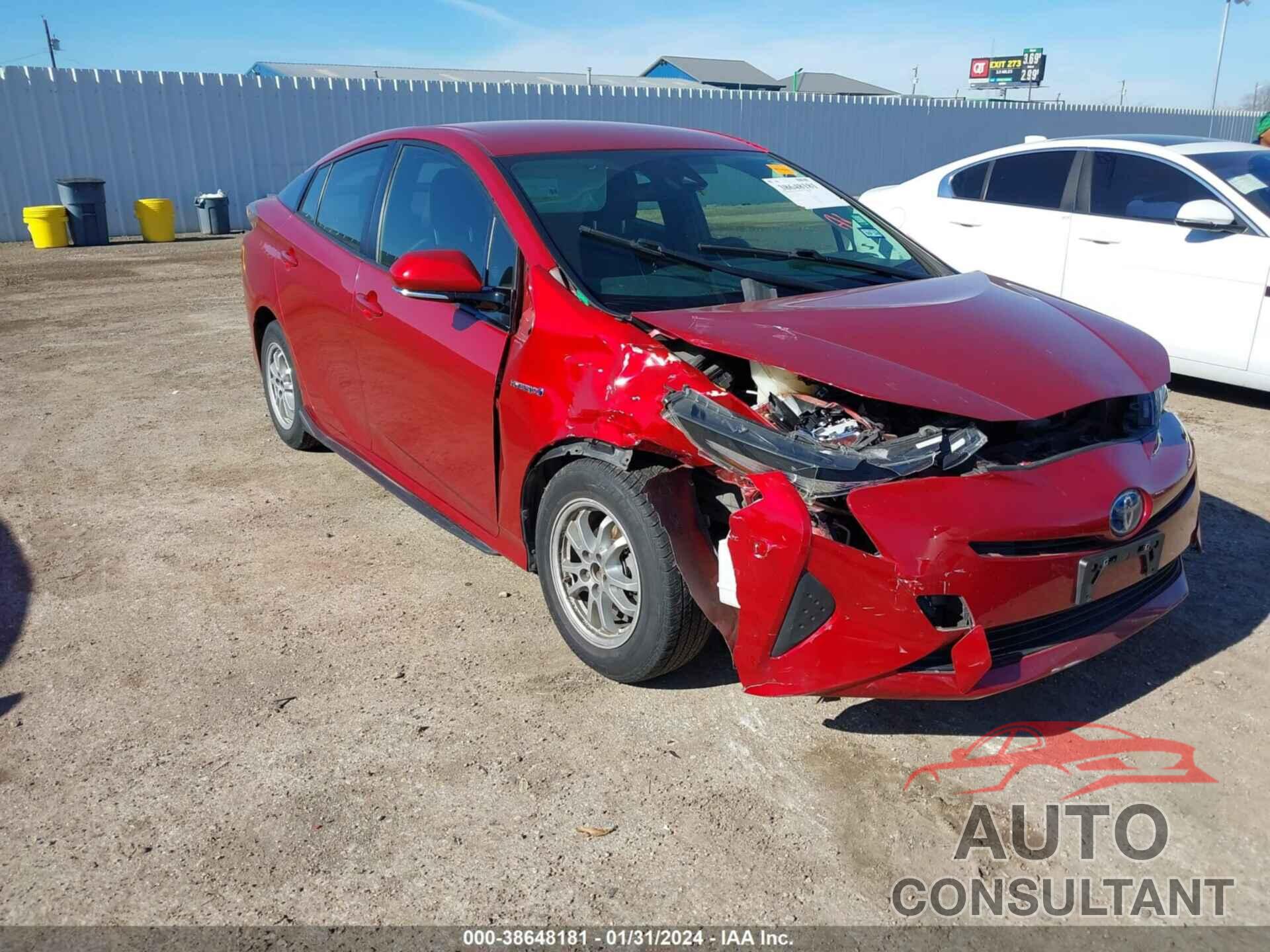 TOYOTA PRIUS 2018 - JTDKARFU9J3549930